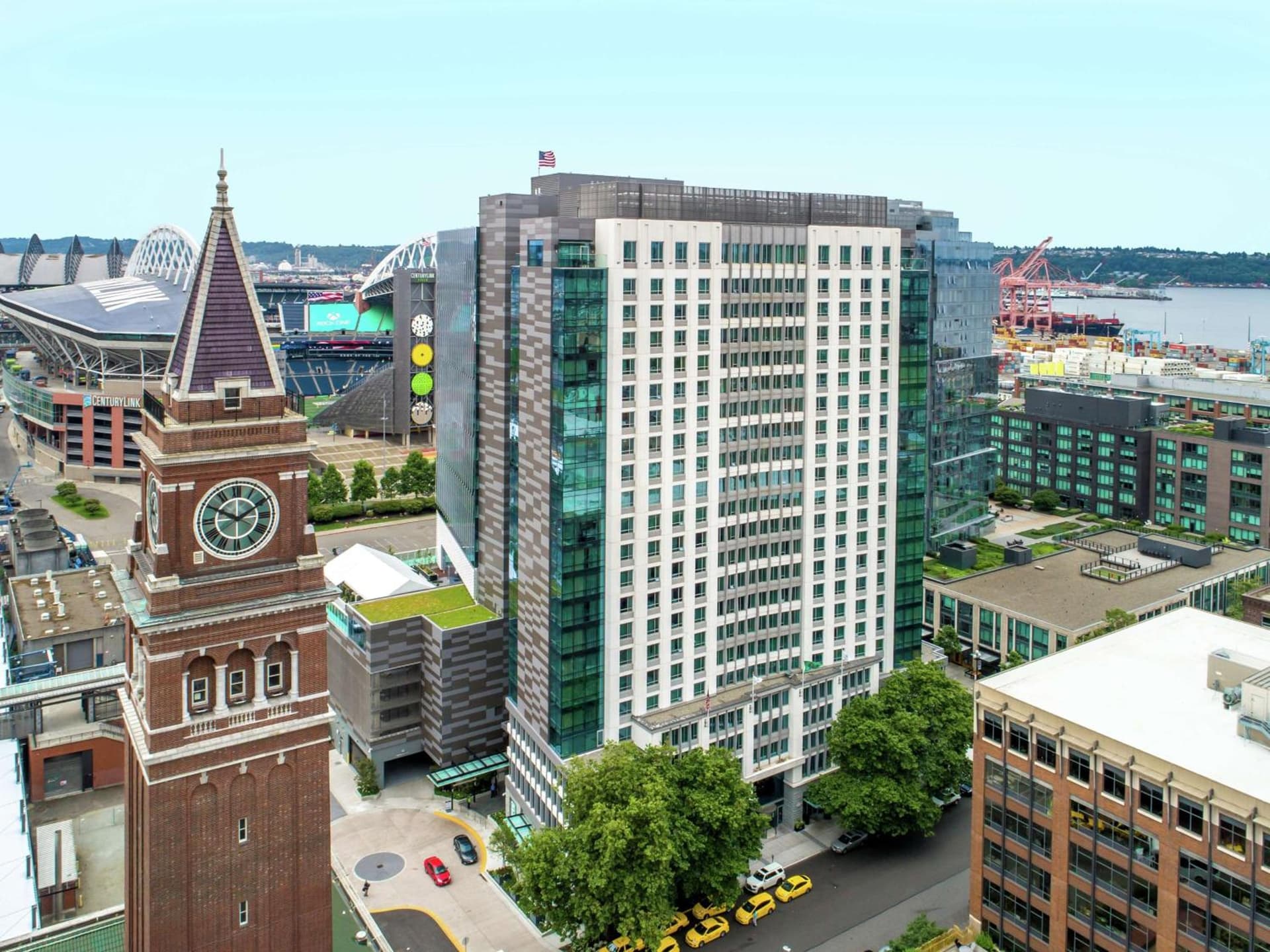 Embassy Suites By Hilton Seattle Downtown Pioneer Square featured exterior or lobby in Seattle, WA — similar hotel