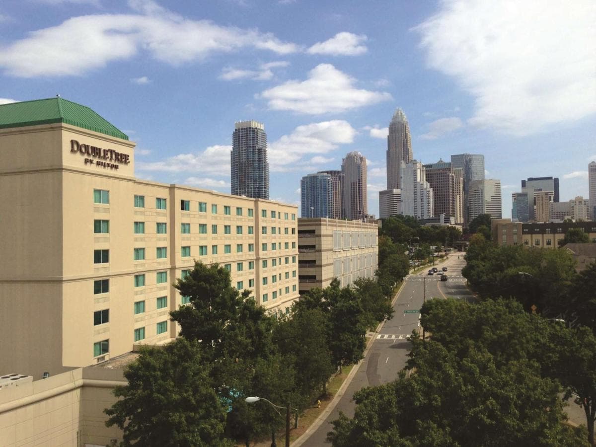 Doubletree by Hilton Charlotte Uptown featured exterior or lobby in Charlotte, NC — similar hotel