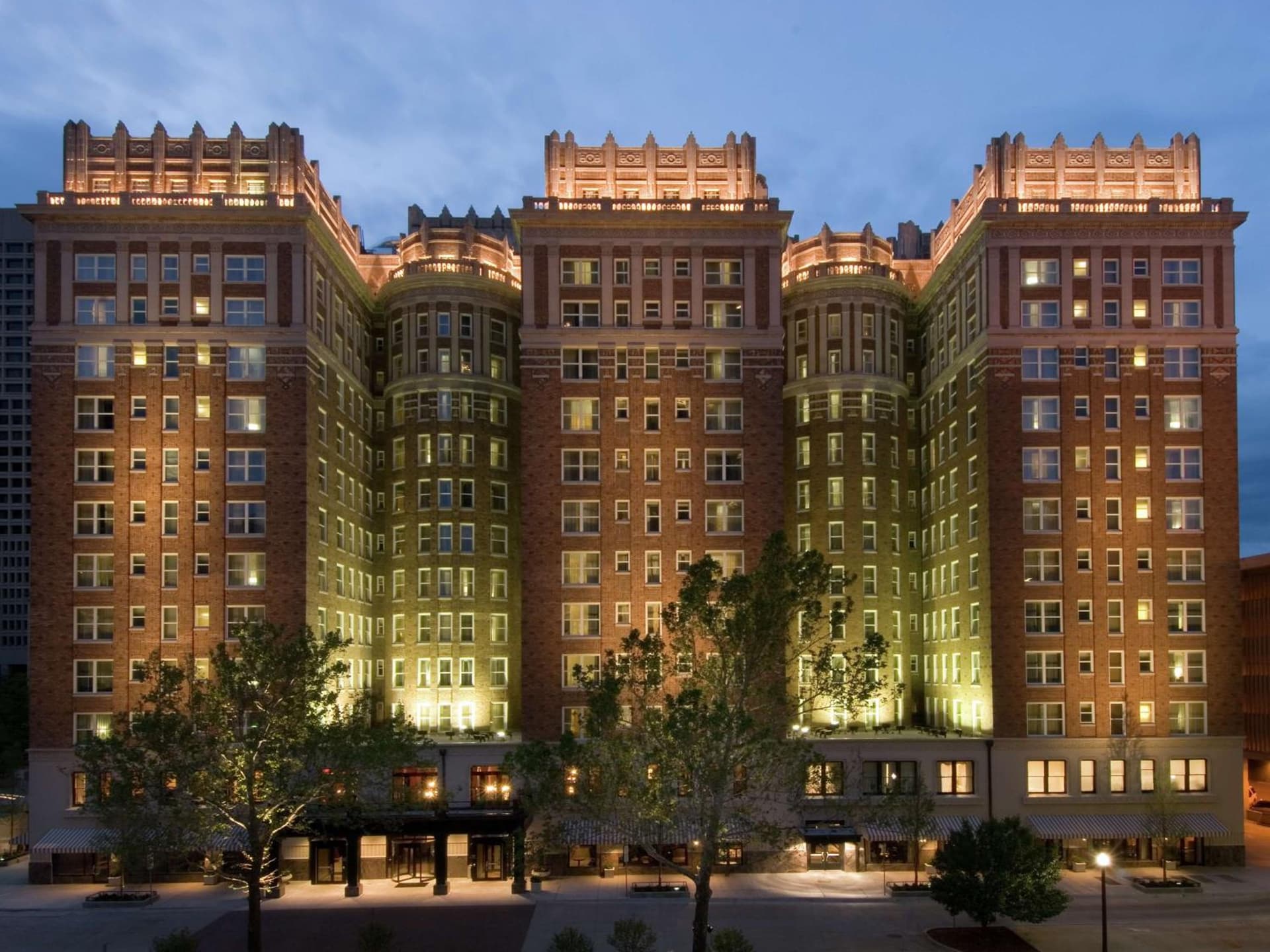 The Skirvin Hilton Oklahoma City featured exterior or lobby in Oklahoma City, OK — similar hotel