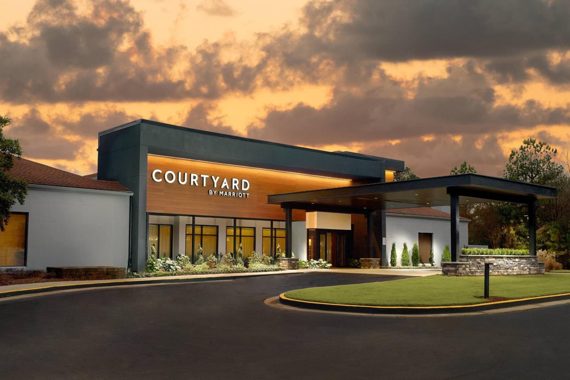 Courtyard by Marriott Atlanta Airport South/Sullivan Road featured exterior or lobby in Atlanta, GA — similar hotel
