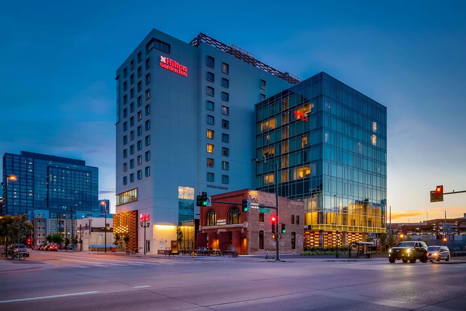 Hilton Garden Inn Denver Union Station featured exterior or lobby in Denver, CO — similar hotel
