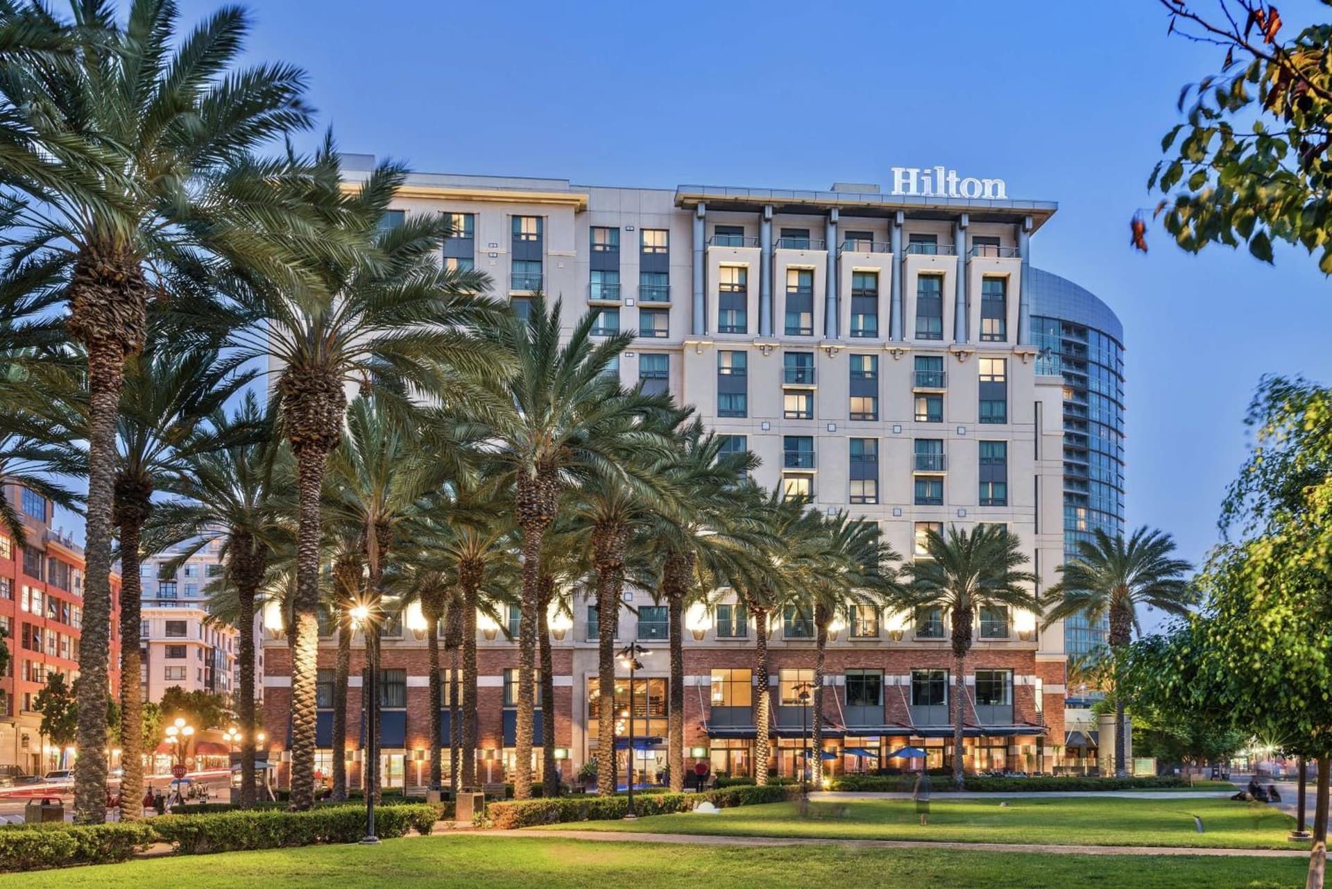 Hilton San Diego Gaslamp Quarter featured exterior or lobby in San Diego, CA — similar hotel