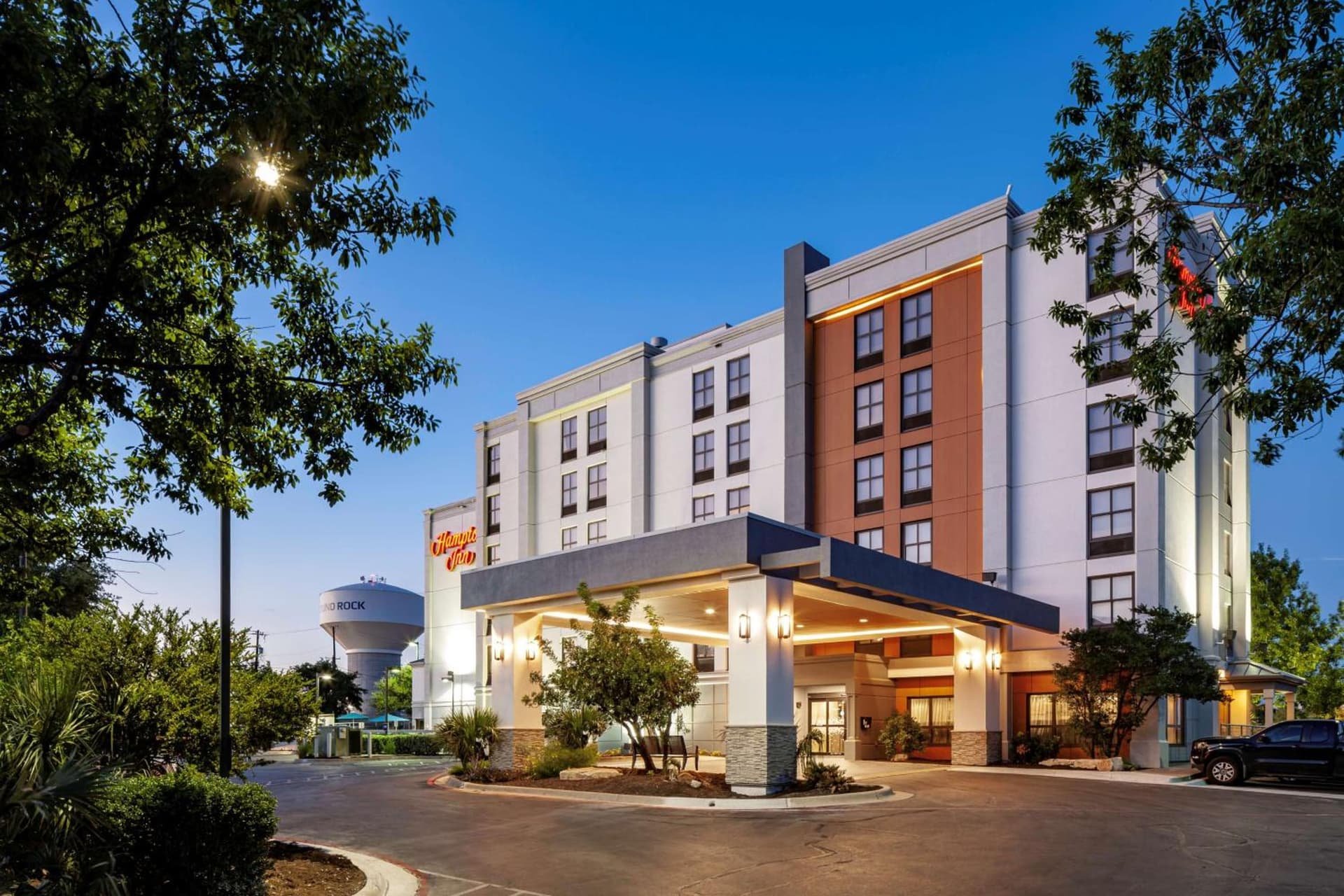 Hampton Inn Austin Round Rock exterior or lobby in Round Rock, TX — main listing photo