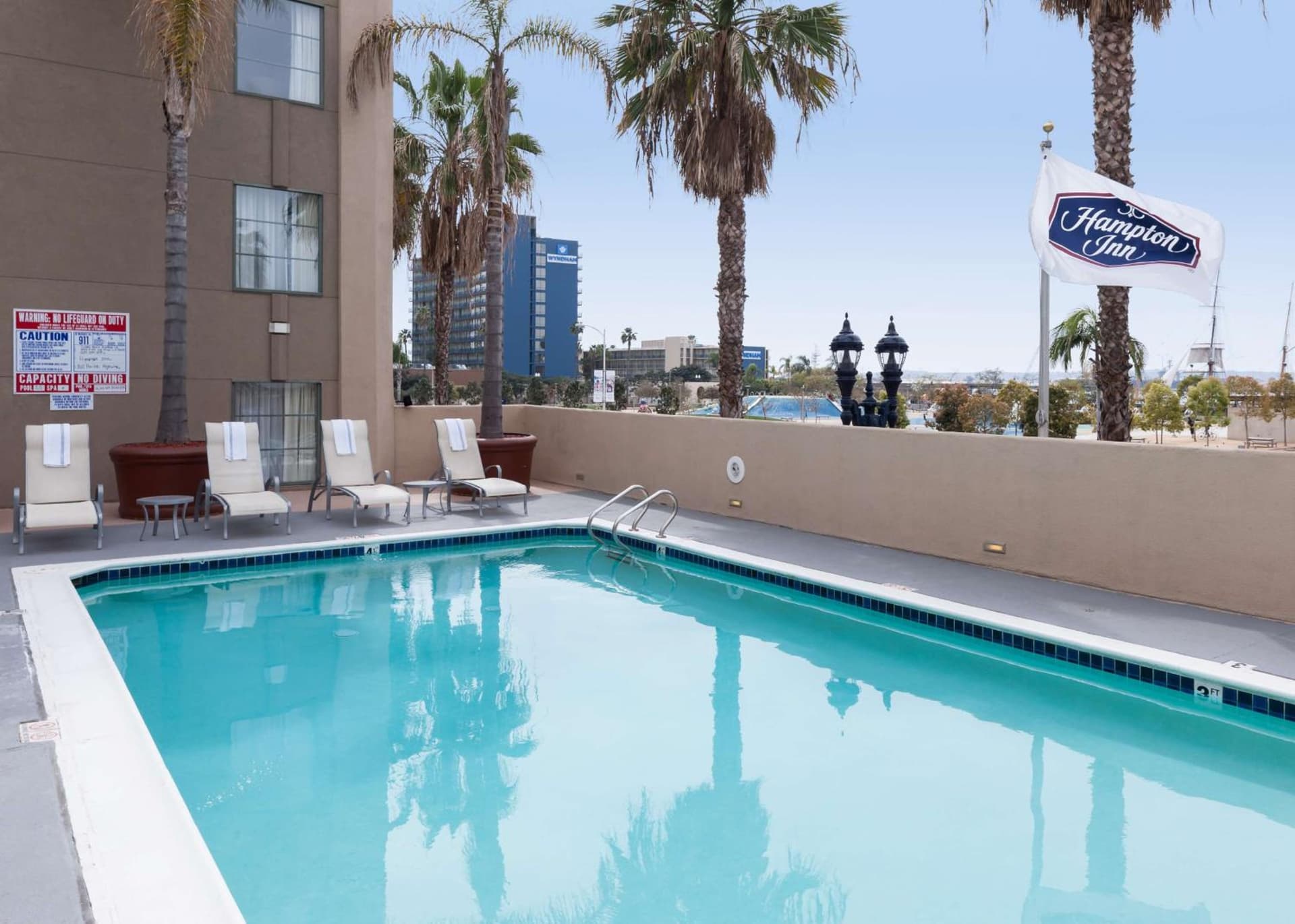 Hampton Inn San Diego Downtown property views in San Diego, CA — gallery photo 3