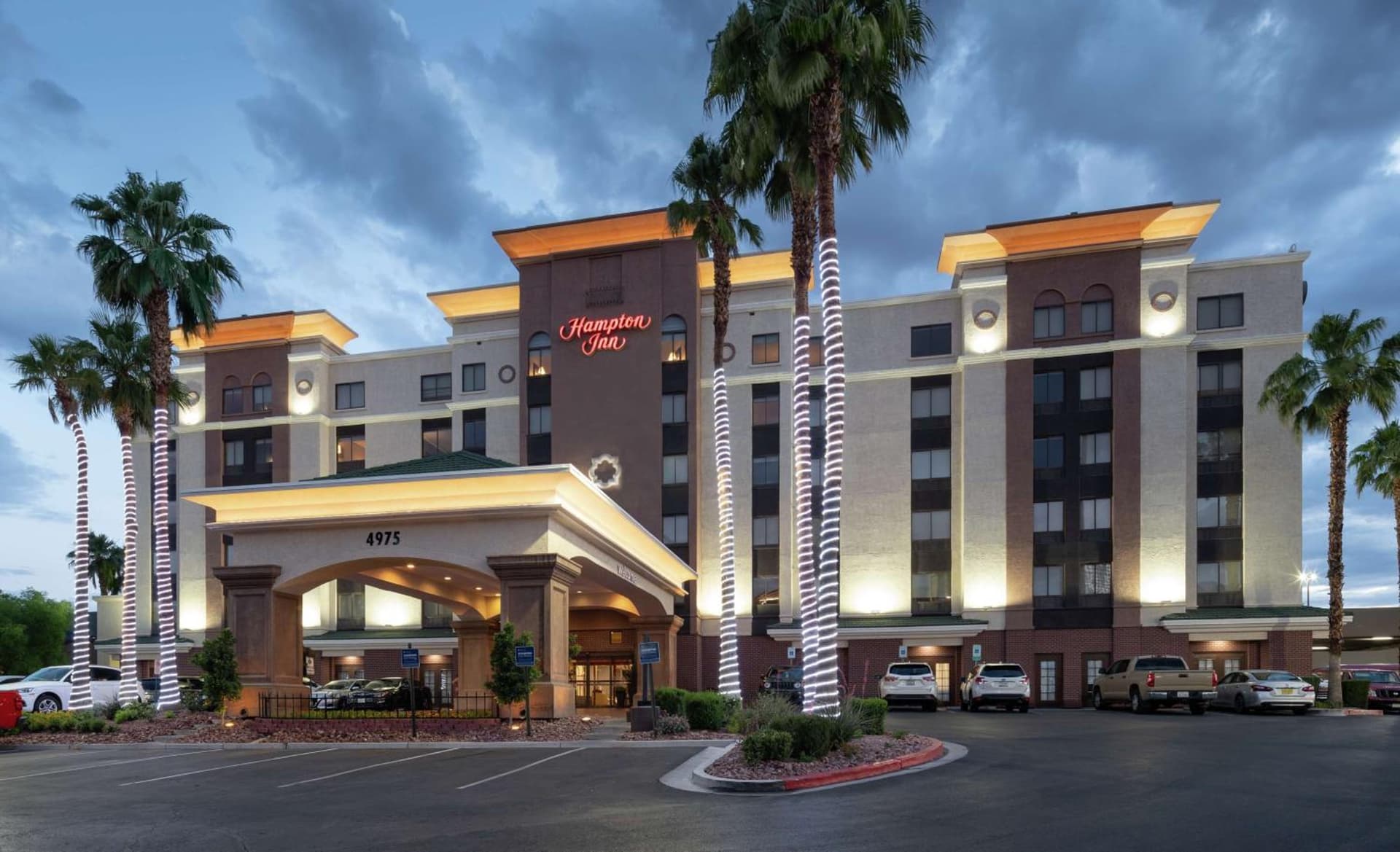 Hampton Inn Tropicana featured exterior or lobby in Las Vegas, NV — similar hotel