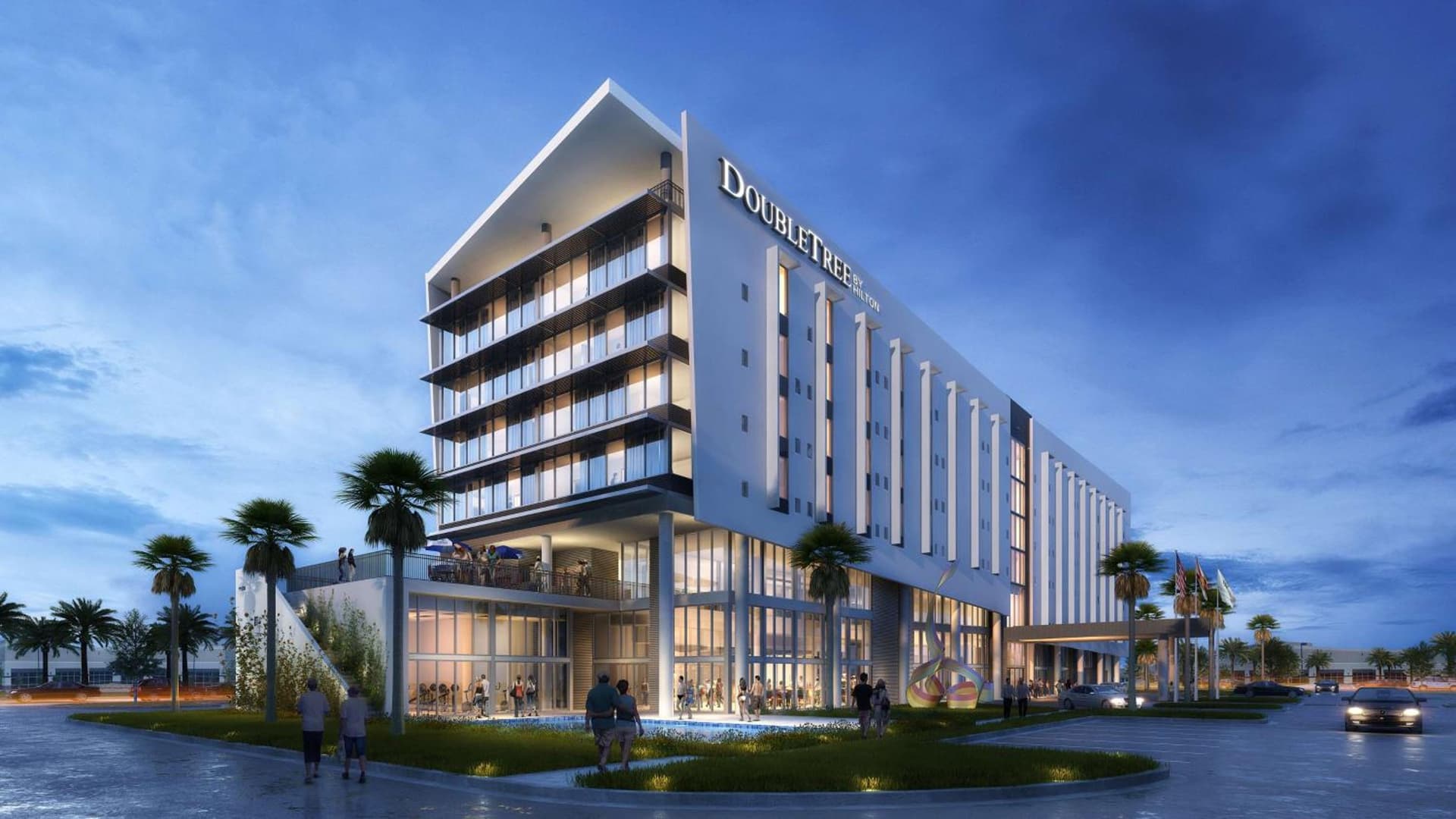 DoubleTree by Hilton Miami Doral exterior or lobby in Miami, FL — main listing photo