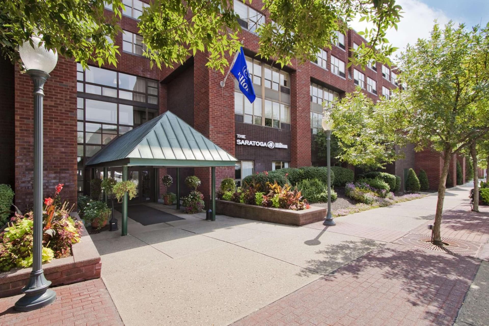 The Saratoga Hilton property views in Saratoga Springs, NY — gallery photo 3