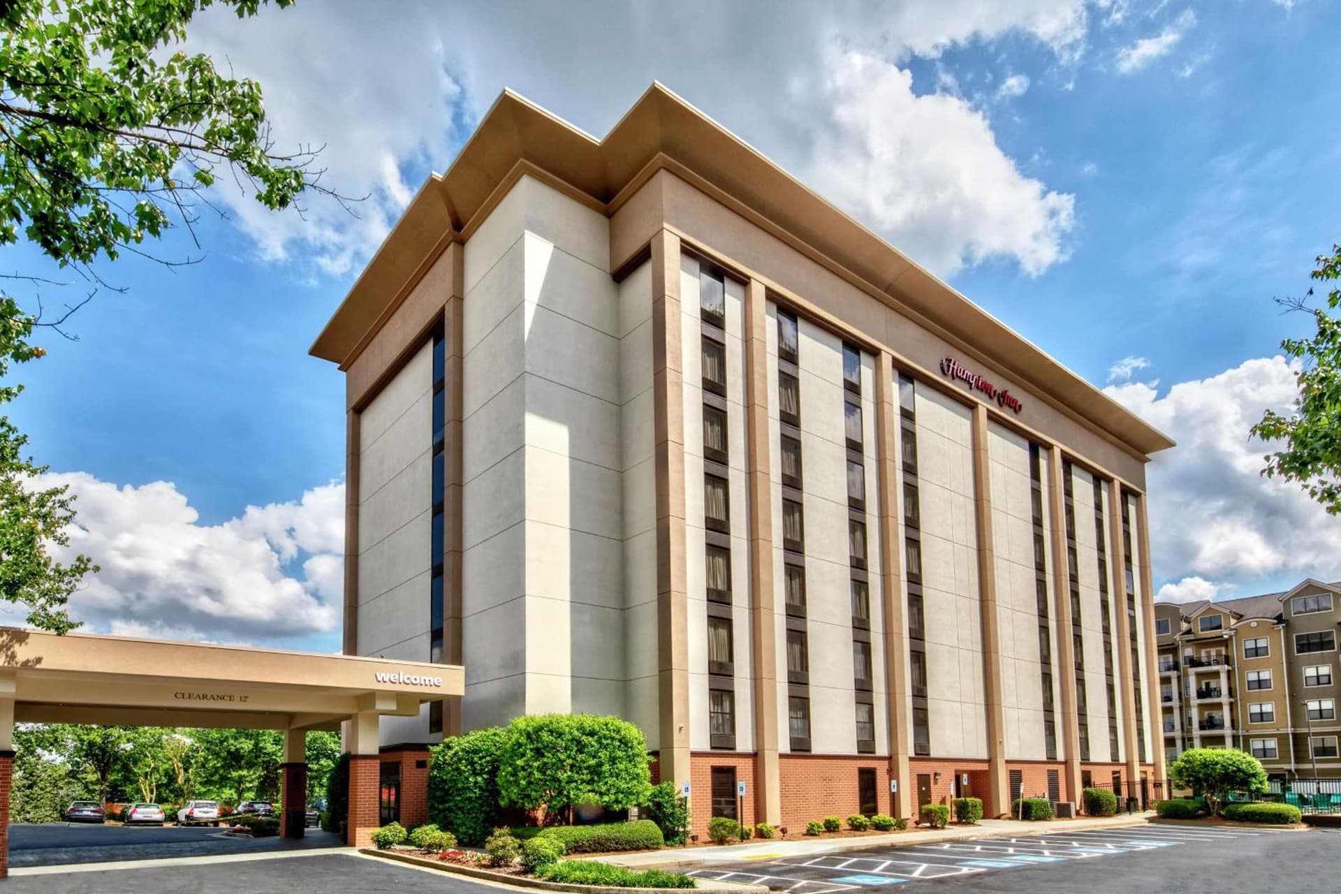 Hampton Inn Atlanta Perimeter Center featured exterior or lobby in Atlanta, GA — similar hotel