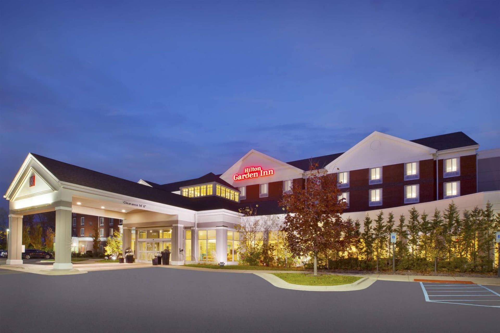 Hilton Garden Inn Detroit/Novi featured exterior or lobby in Novi, MI — similar hotel
