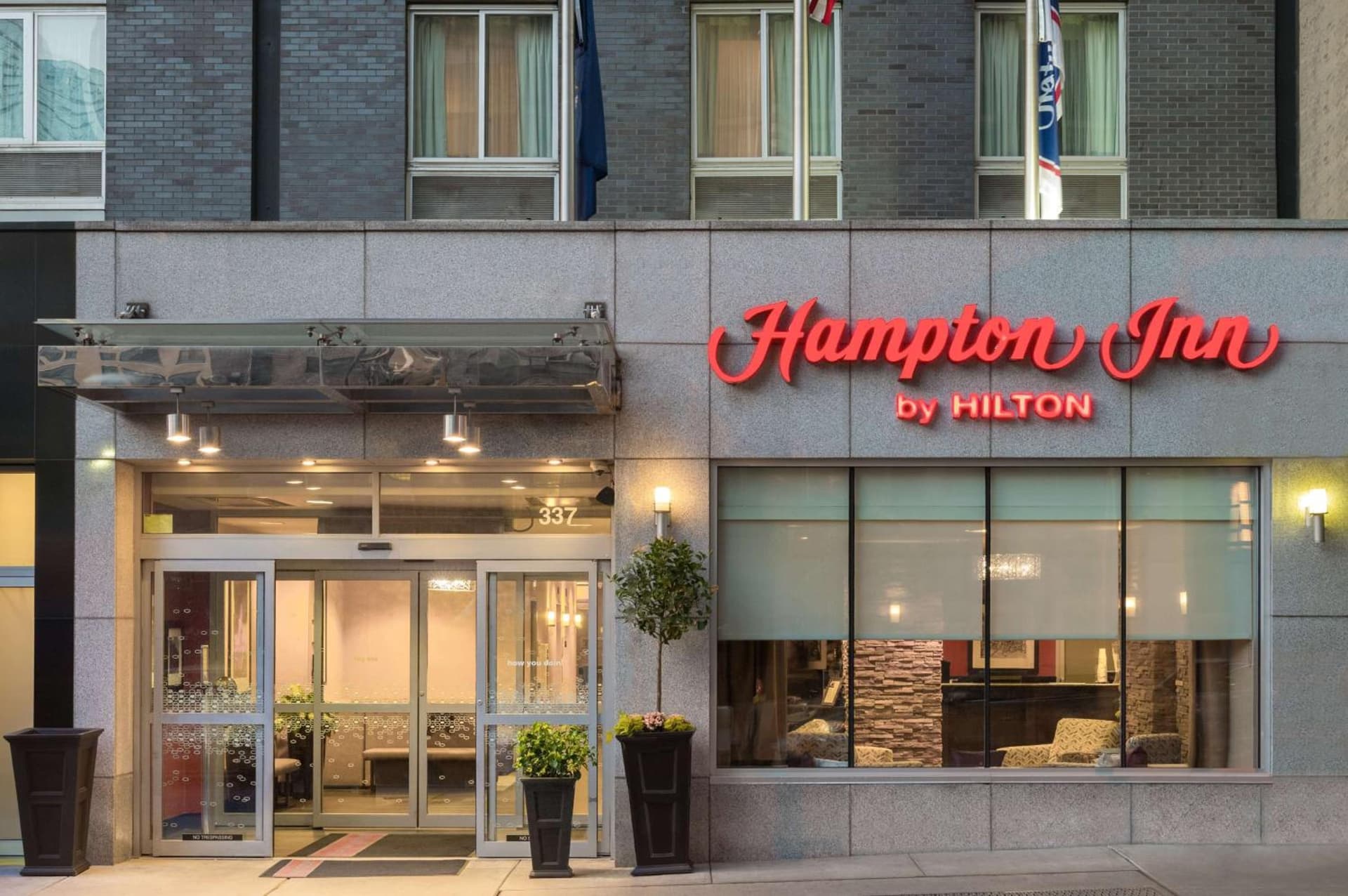 Hampton Inn Manhattan - Times Square South exterior or lobby in New York, NY — main listing photo