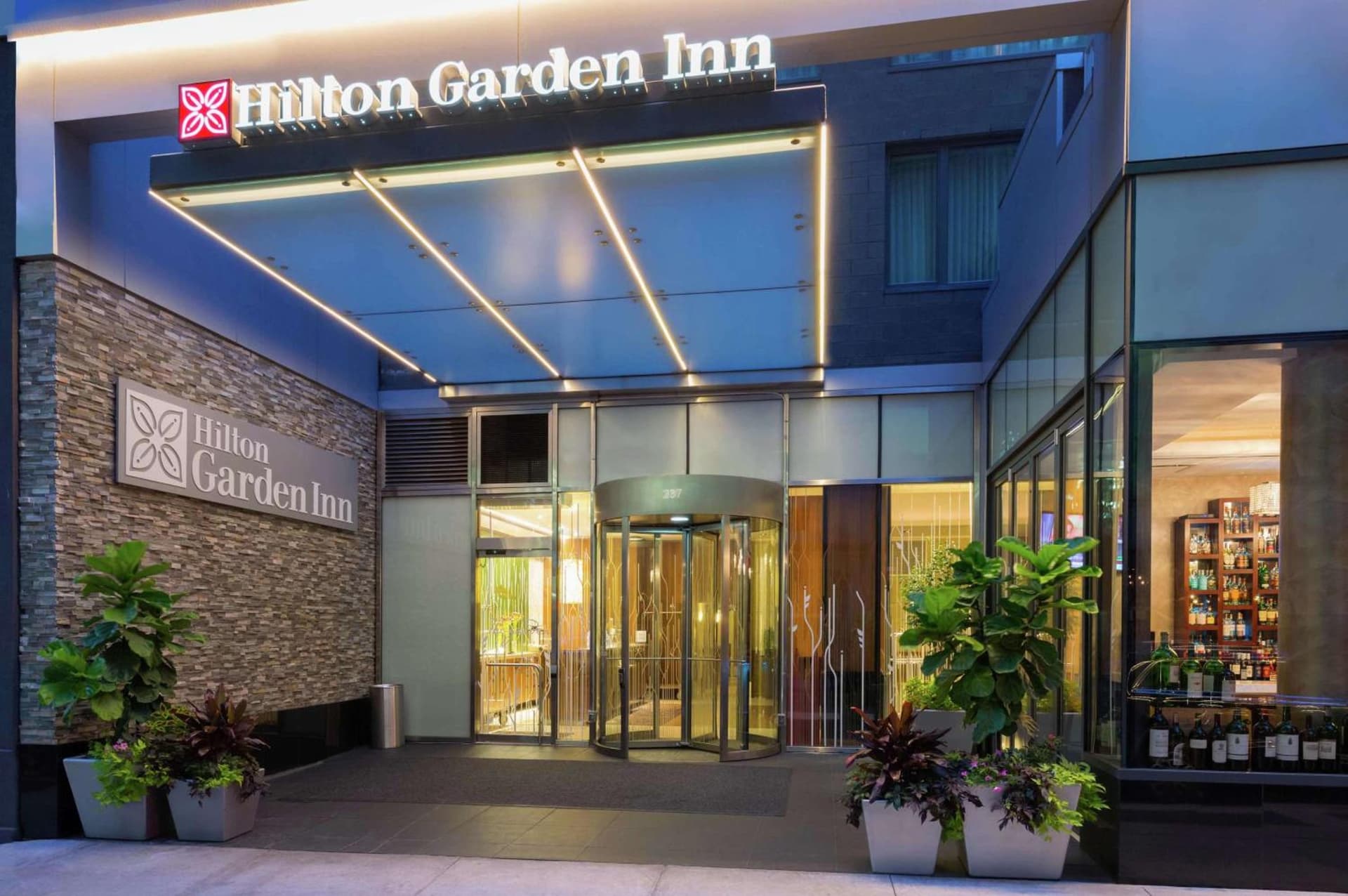 Hilton Garden Inn New York Central Park South-Midtown West exterior or lobby in New York, NY — main listing photo