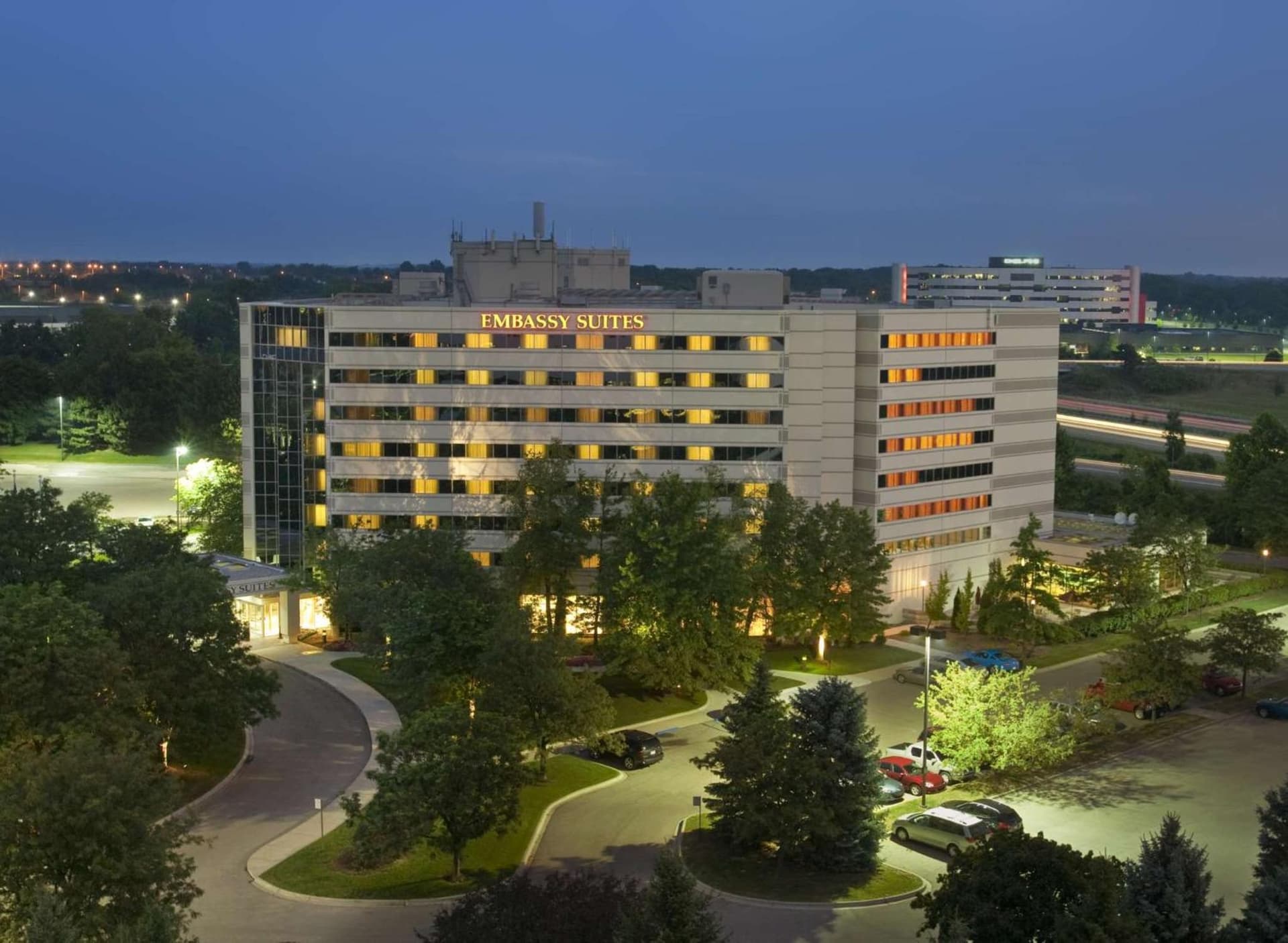 Embassy Suites by Hilton Detroit Troy Auburn Hills exterior or lobby in Troy, MI — main listing photo