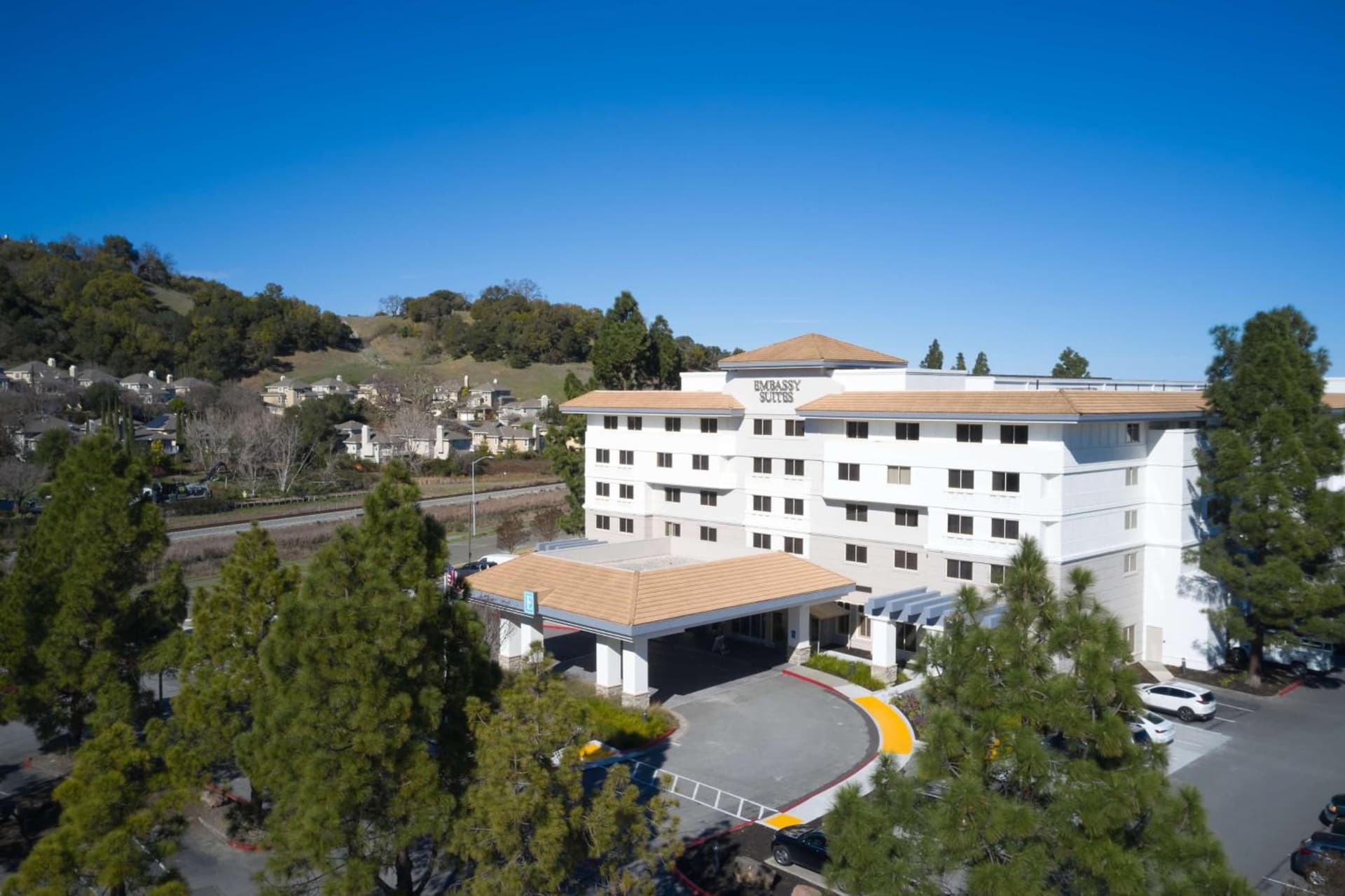 Embassy Suites by Hilton San Rafael at Marin Center featured exterior or lobby in San Rafael, CA — similar hotel
