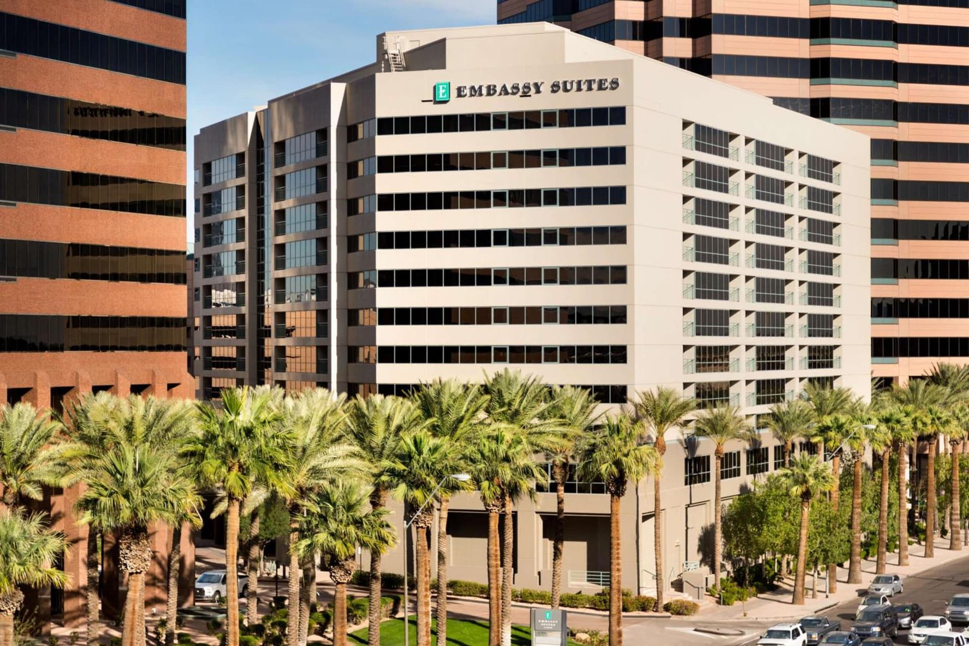 Embassy Suites by Hilton Phoenix Downtown North property views in Phoenix, AZ — gallery photo 3