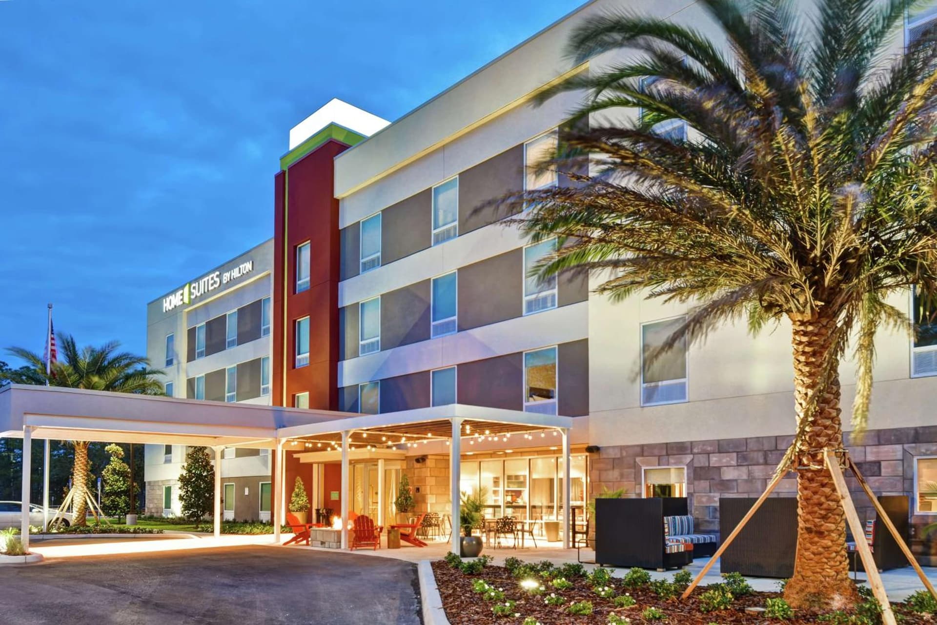 Home2 Suites By Hilton Daytona Beach Speedway featured exterior or lobby in Daytona Beach, FL — similar hotel