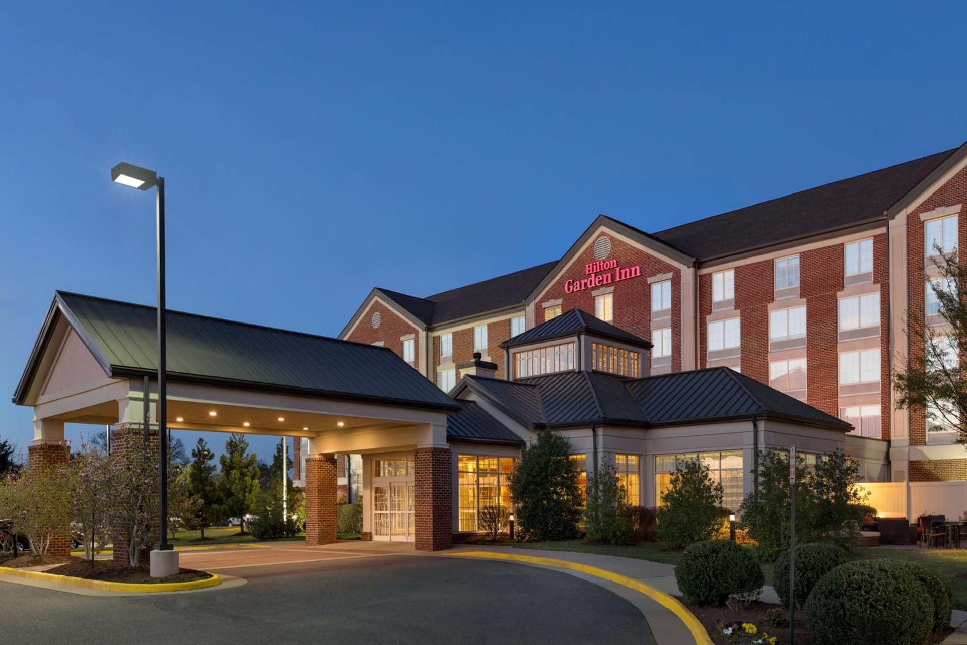 Hilton Garden Inn Fredericksburg featured exterior or lobby in Fredericksburg, VA — similar hotel