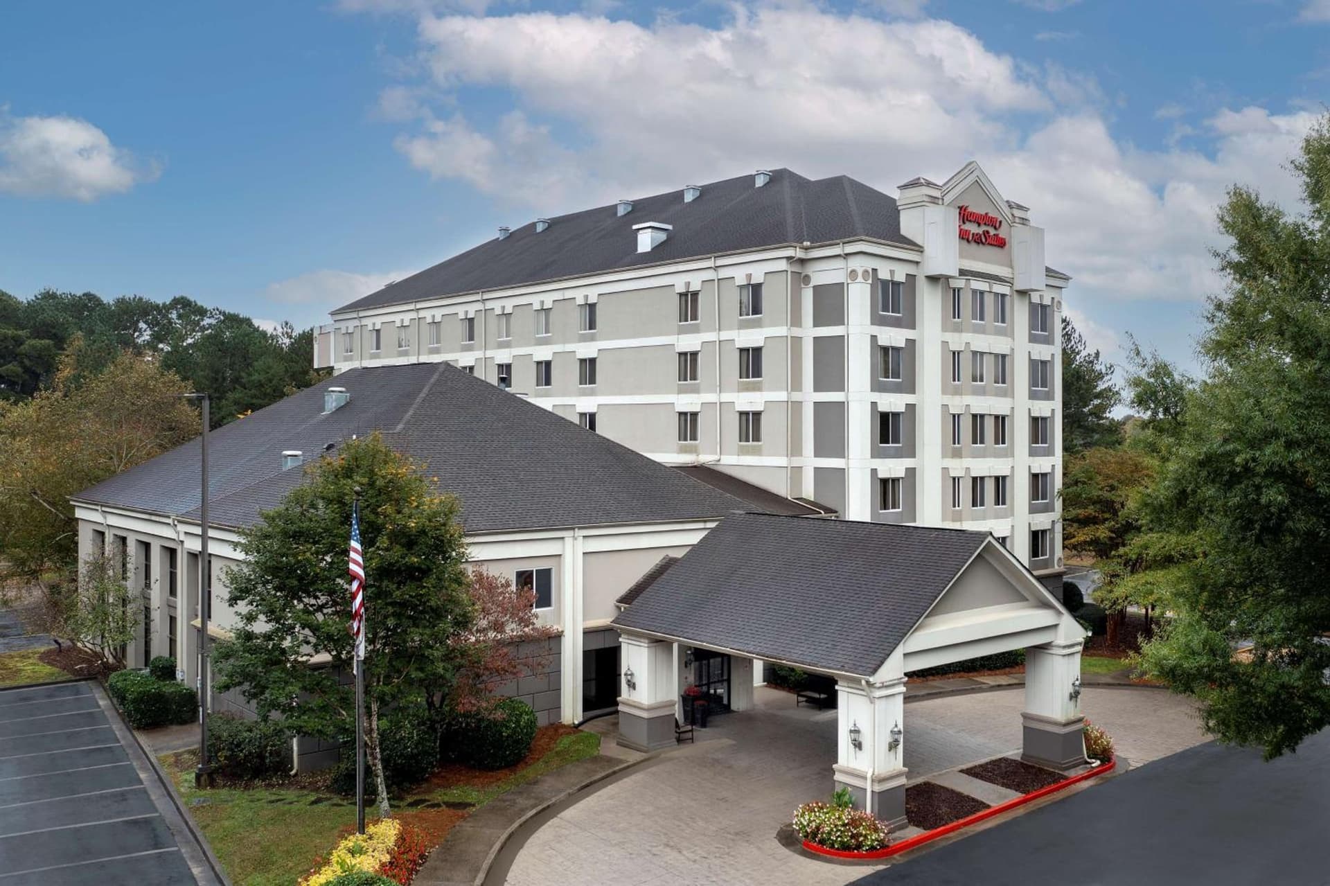 Hampton Inn & Suites Alpharetta-Windward featured exterior or lobby in Alpharetta, GA — similar hotel