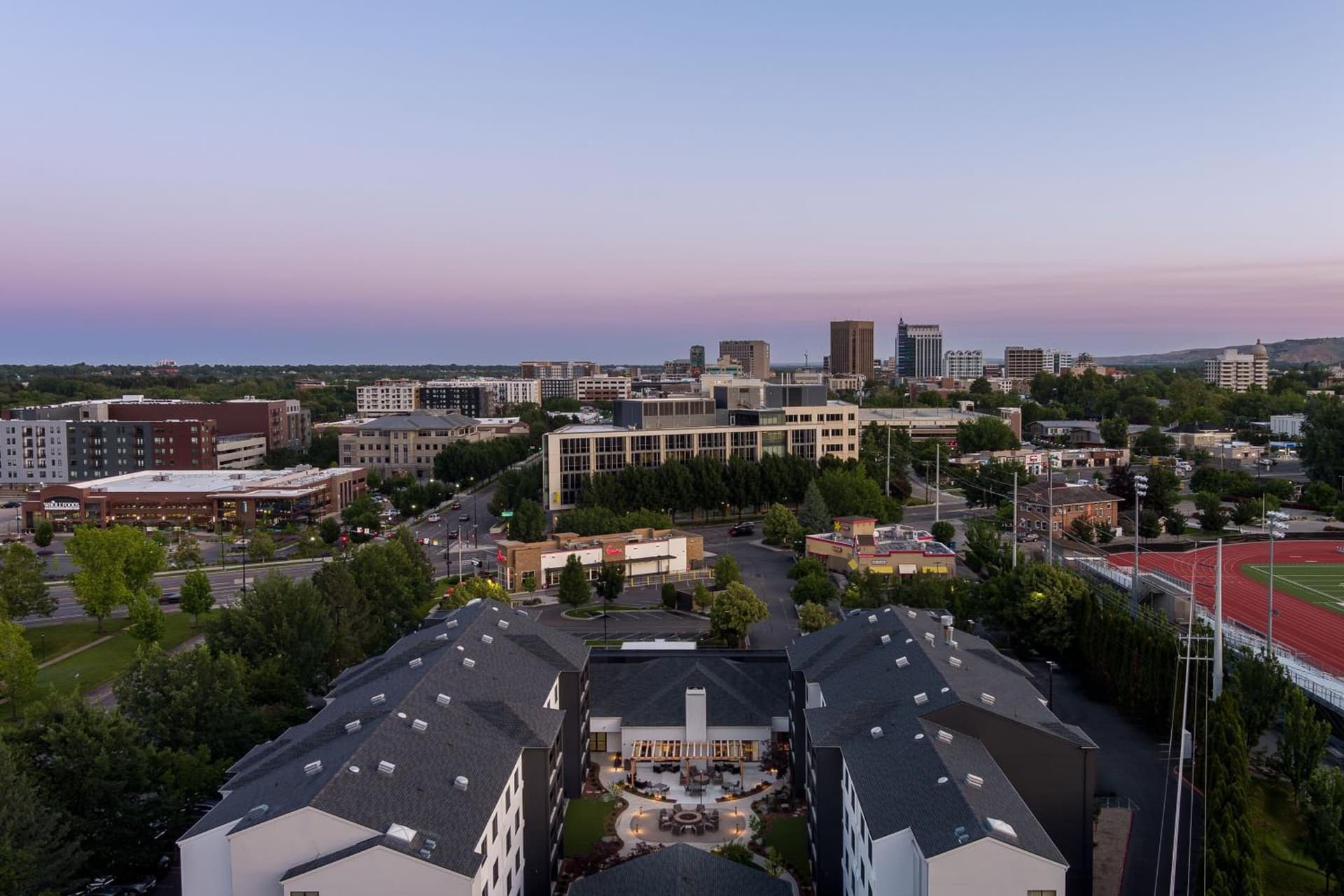 Courtyard by Marriott Boise Downtown property views in Boise, ID — gallery photo 3