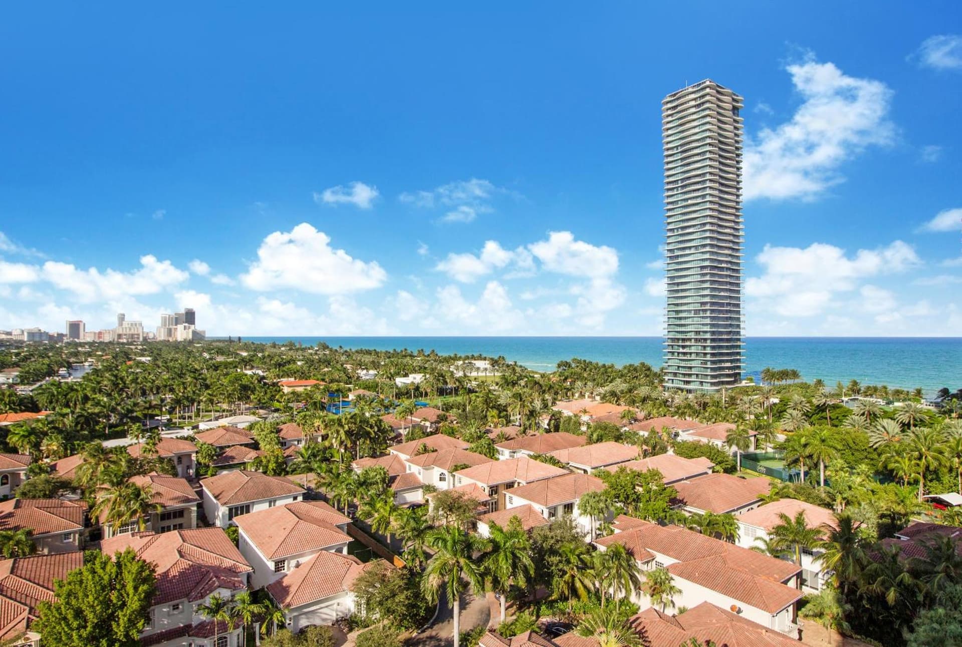 Family Beach Home w Ocean & Bay Views - Upgraded Corner Unit featured exterior or lobby in Miami Beach, FL — similar hotel