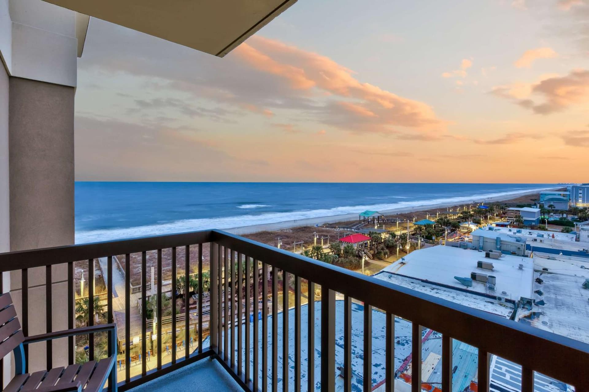 Hampton Inn & Suites by Hilton Carolina Beach Oceanfront property views in Carolina Beach, NC — gallery photo 3
