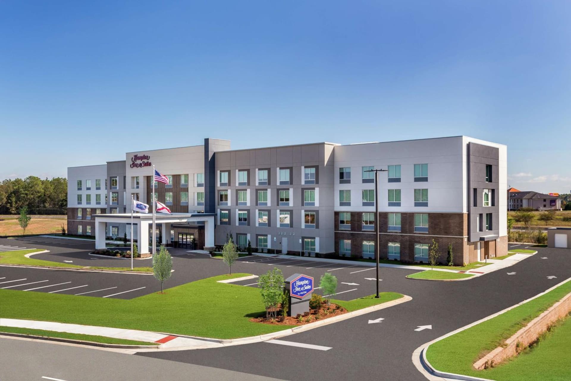 Hampton Inn & Suites Saraland Mobile featured exterior or lobby in Saraland, AL — similar hotel