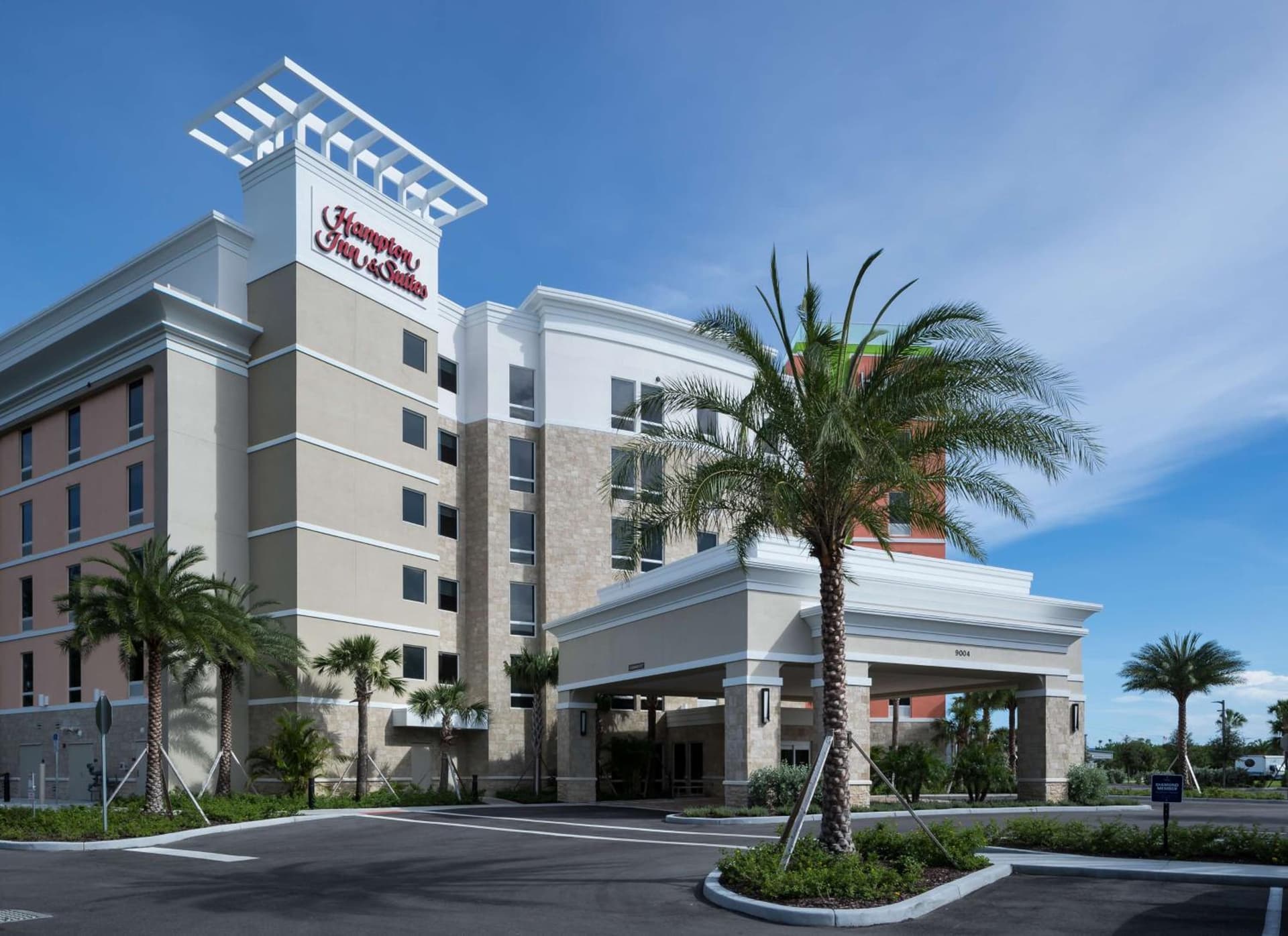 Hampton Inn & Suites Cape Canaveral Cruise Port, Fl featured exterior or lobby in Cape Canaveral, FL — similar hotel