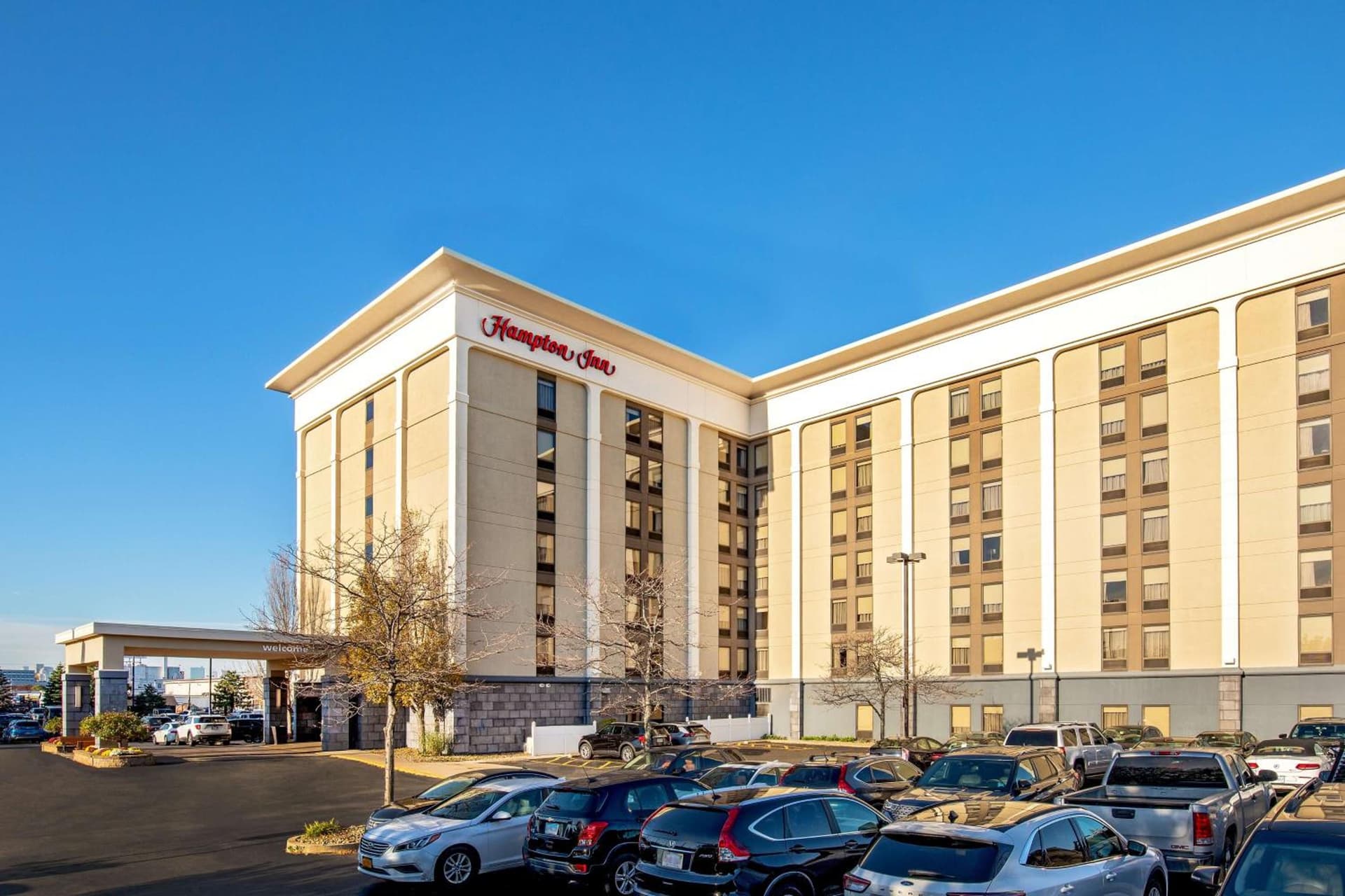 Hampton Inn Boston Logan Airport exterior or lobby in Boston, MA — main listing photo