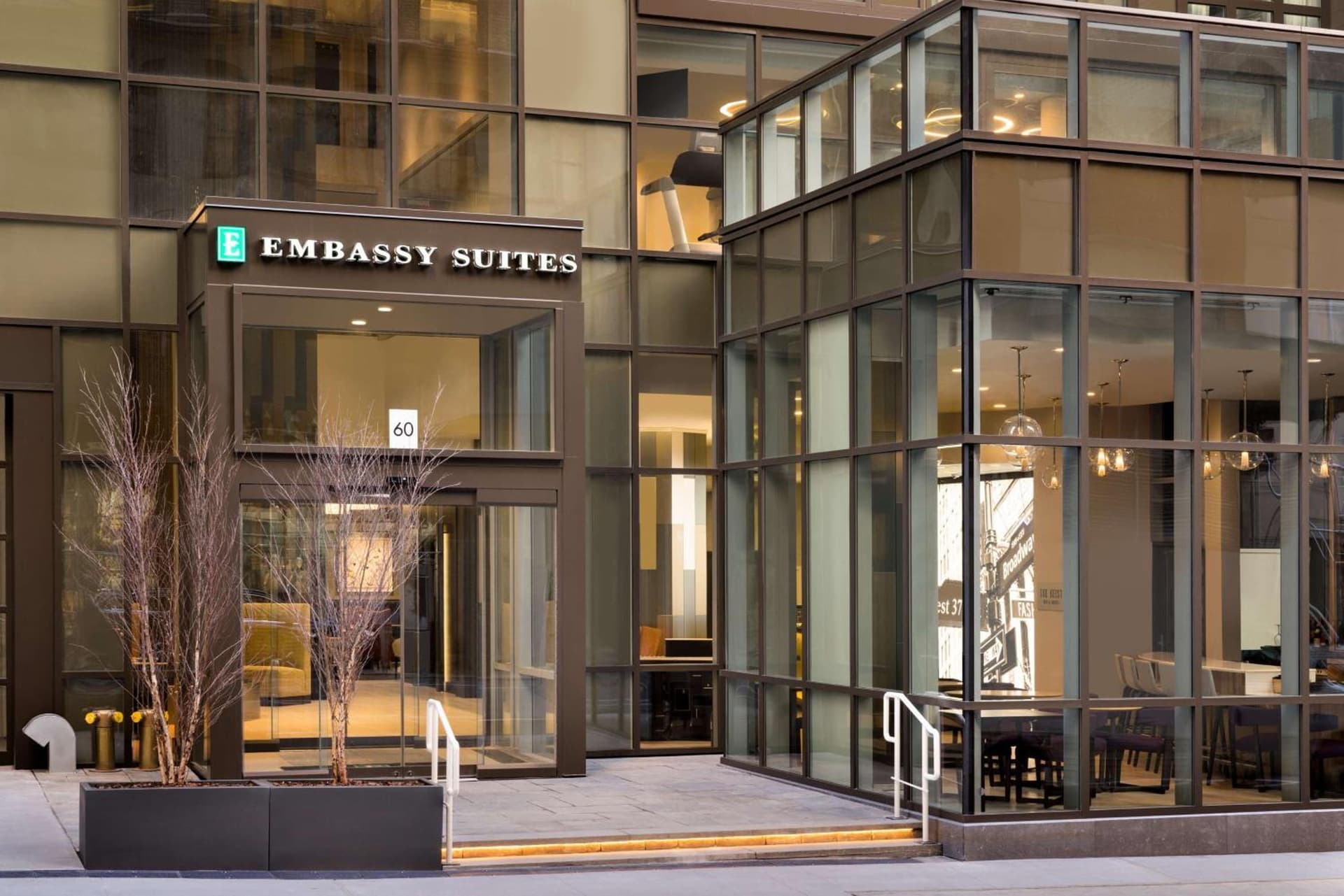 Newly Renovated Embassy Suites By Hilton New York Manhattan Times Square exterior or lobby in New York, NY — main listing photo