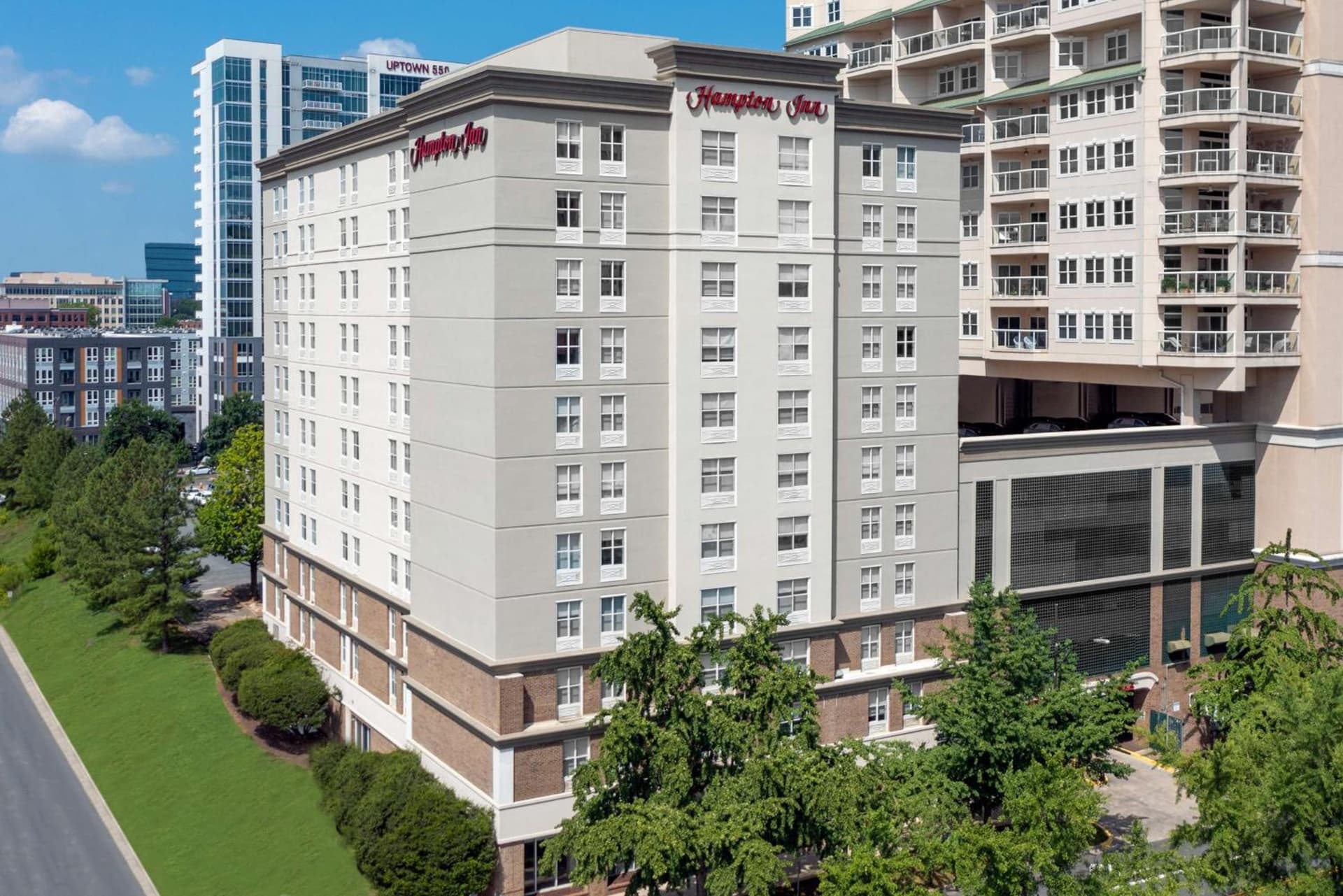 Hampton Inn Charlotte Uptown featured exterior or lobby in Charlotte, NC — similar hotel