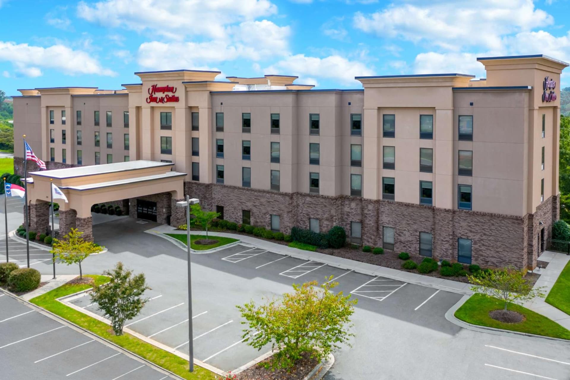 Hampton Inn & Suites Winston-Salem/University Area featured exterior or lobby in Winston-Salem, NC — similar hotel
