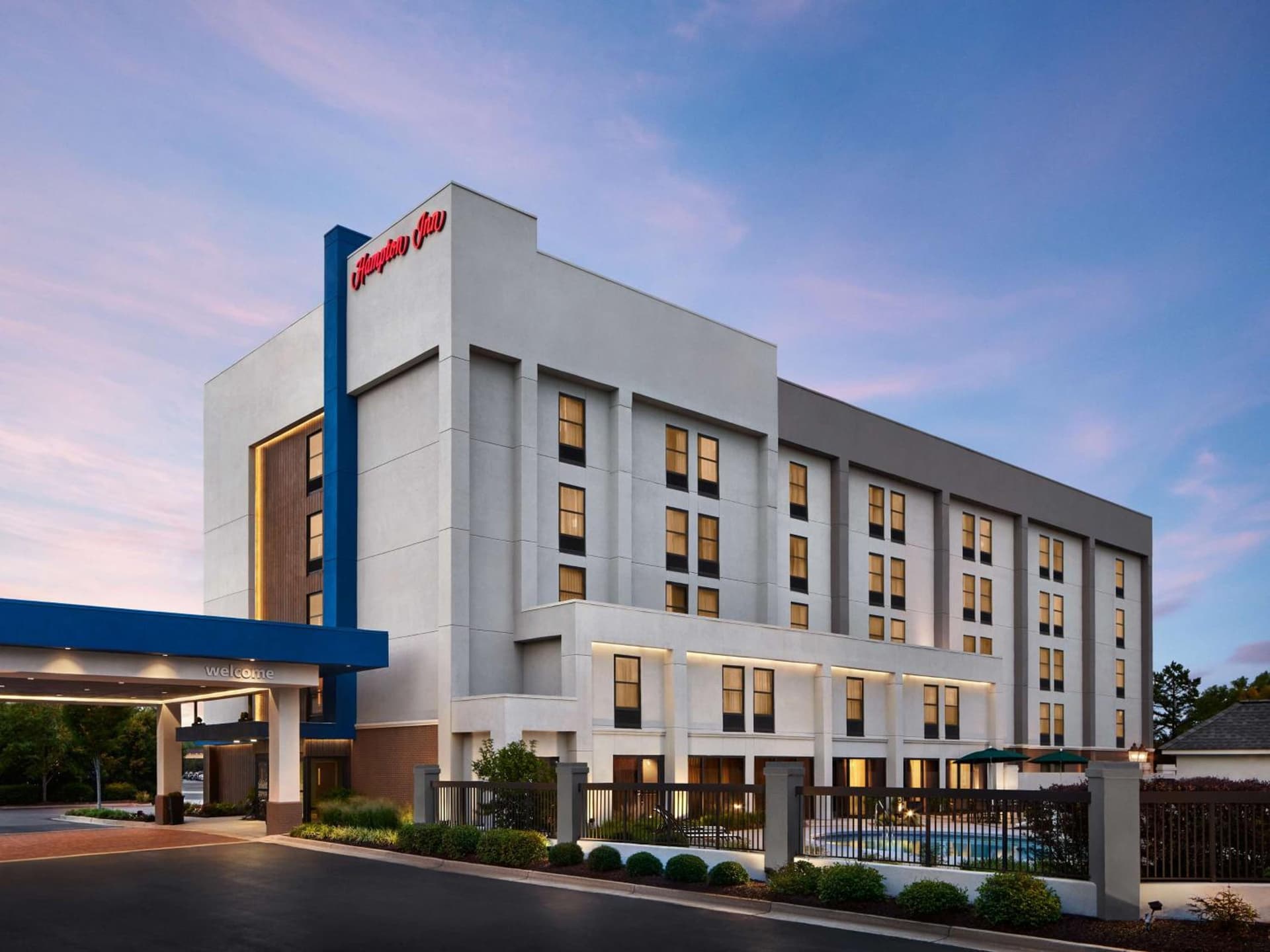 Hampton Inn Charlotte/Matthews featured exterior or lobby in Charlotte, NC — similar hotel