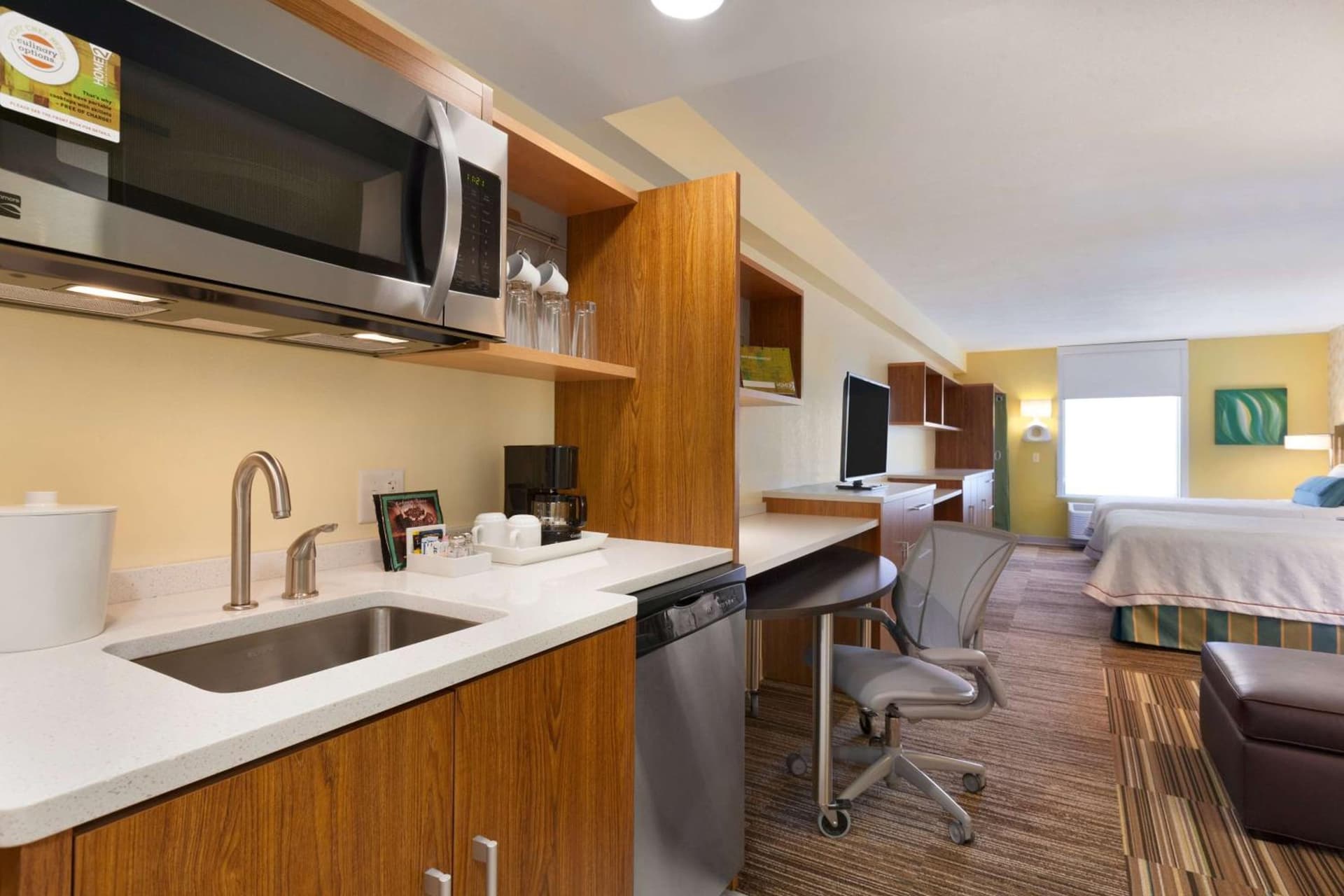 Home2 Suites by Hilton Champaign/Urbana interior in Champaign, IL — gallery photo 2