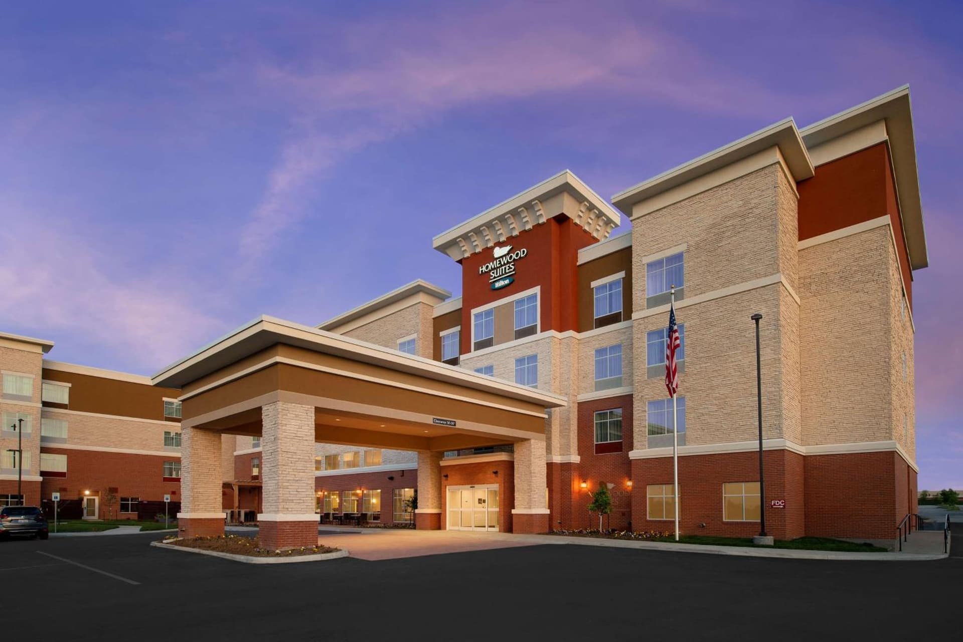 Homewood Suites By Hilton Kansas City Speedway property views in Kansas City, KS — gallery photo 3