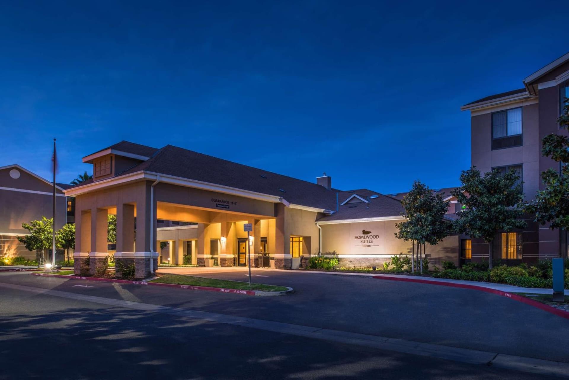 Homewood Suites by Hilton Fresno property views in Fresno, CA — gallery photo 3