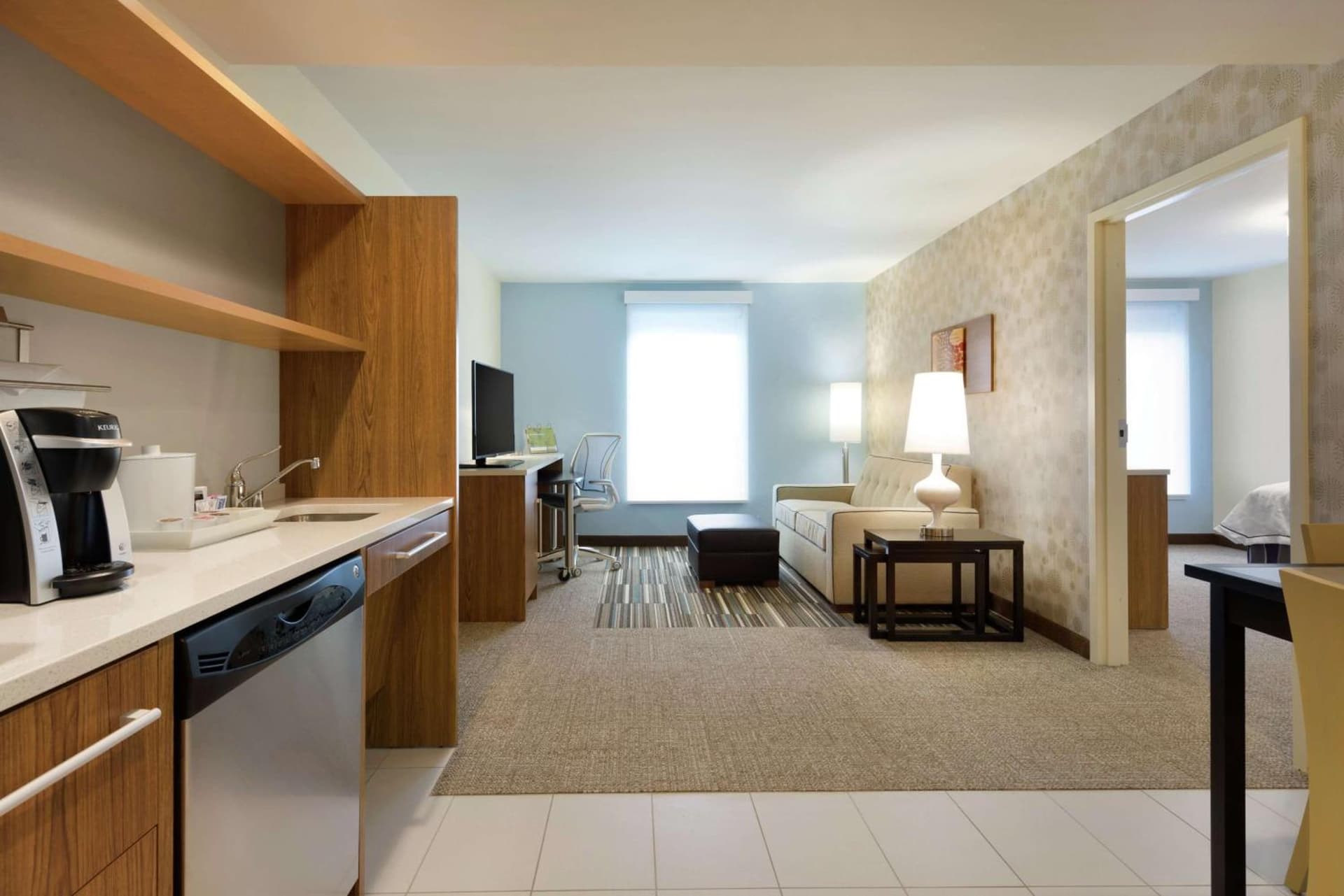 Home2 Suites by Hilton Milwaukee Airport property views in Milwaukee, WI — gallery photo 3