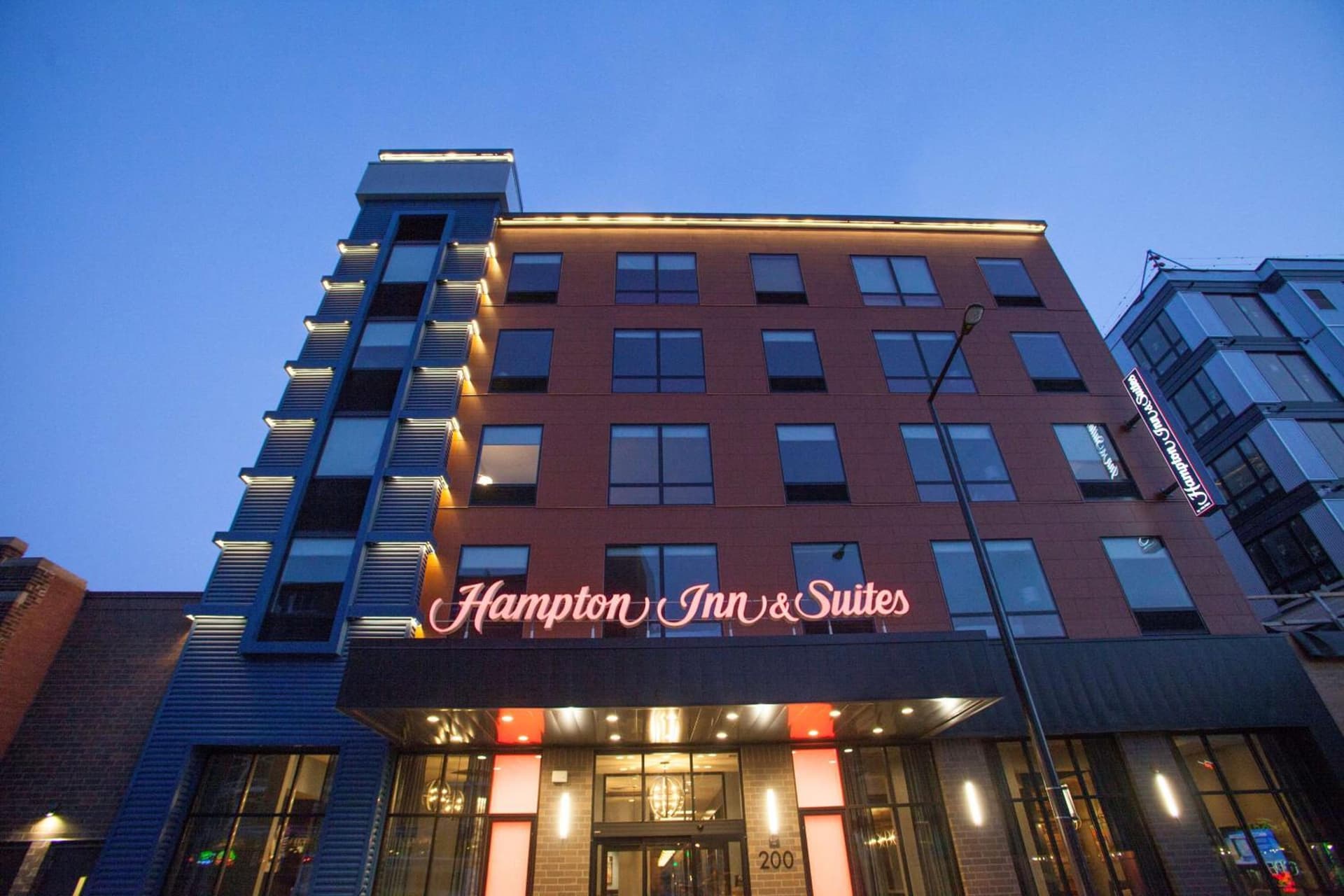 Hampton Inn & Suites St. Paul Downtown featured exterior or lobby in Saint Paul, MN — similar hotel