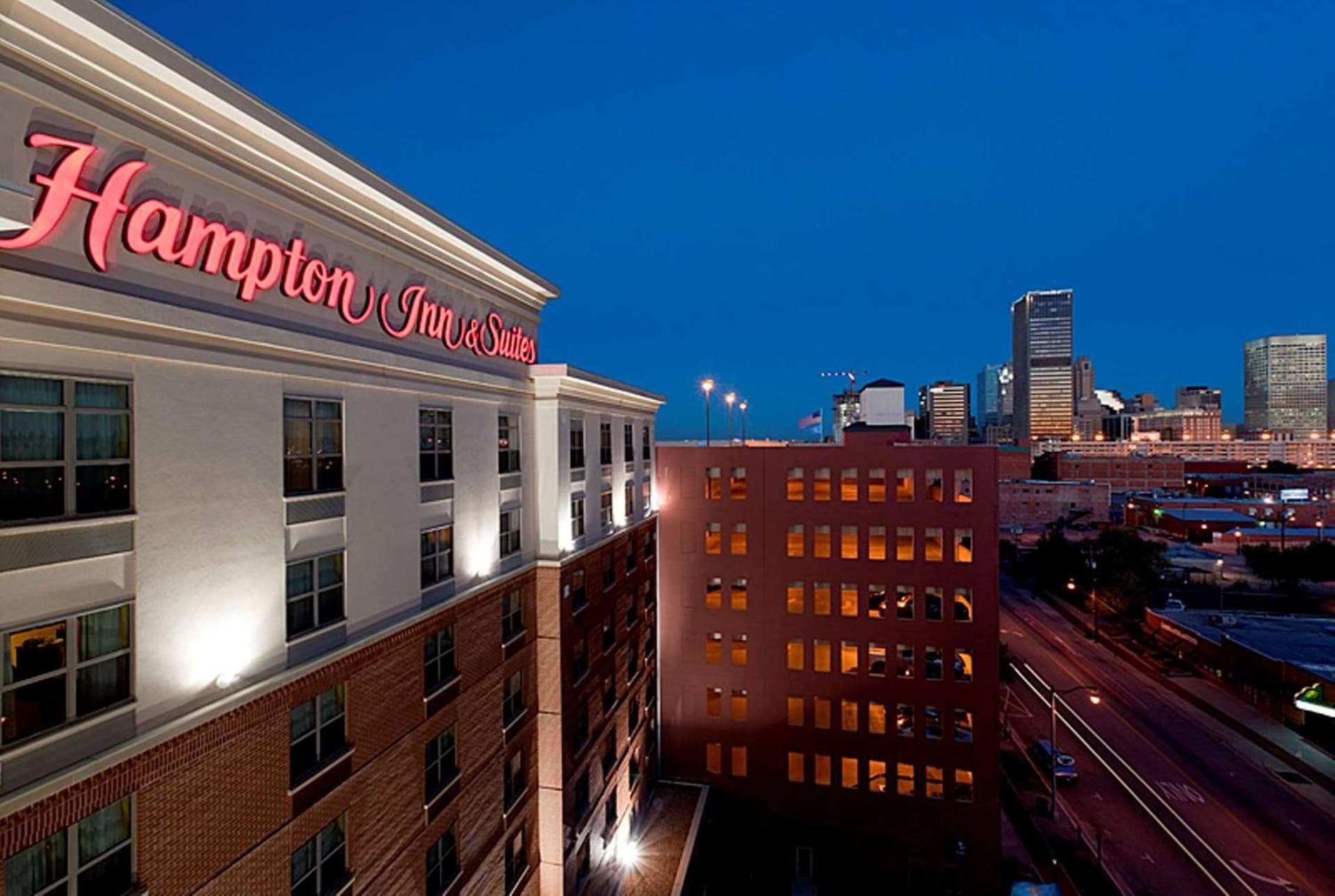 Hampton Inn & Suites Oklahoma City-Bricktown property views in Oklahoma City, OK — gallery photo 3