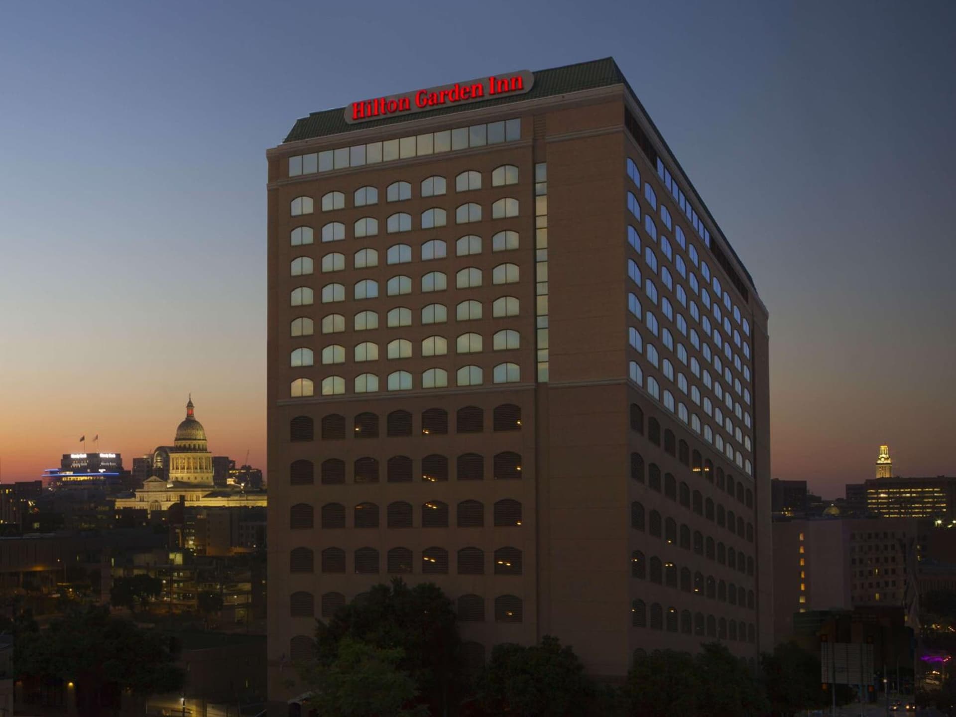 Hilton Garden Inn Austin Downtown property views in Austin, TX — gallery photo 3