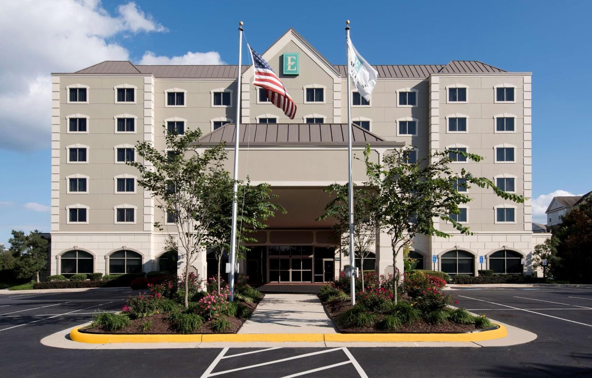 Embassy Suites by Hilton Dulles Airport featured exterior or lobby in Herndon, VA — similar hotel