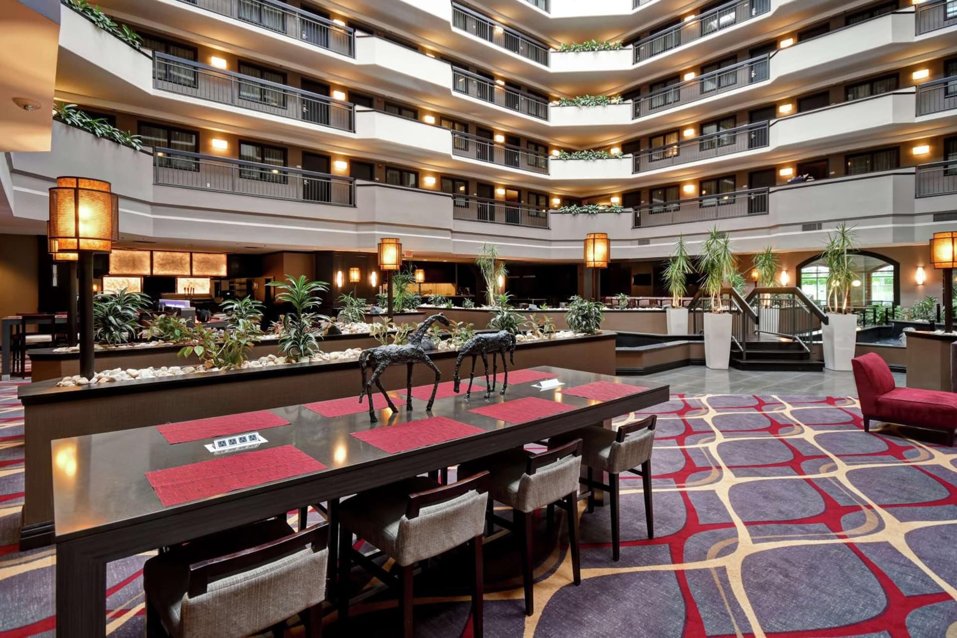 Embassy Suites by Hilton Dulles Airport interior in Herndon, VA — gallery photo 2