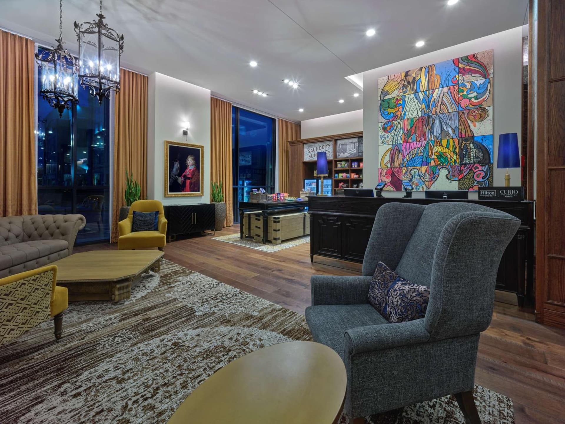 The Peregrine Omaha Downtown Curio Collection By Hilton interior in Omaha, NE — gallery photo 2