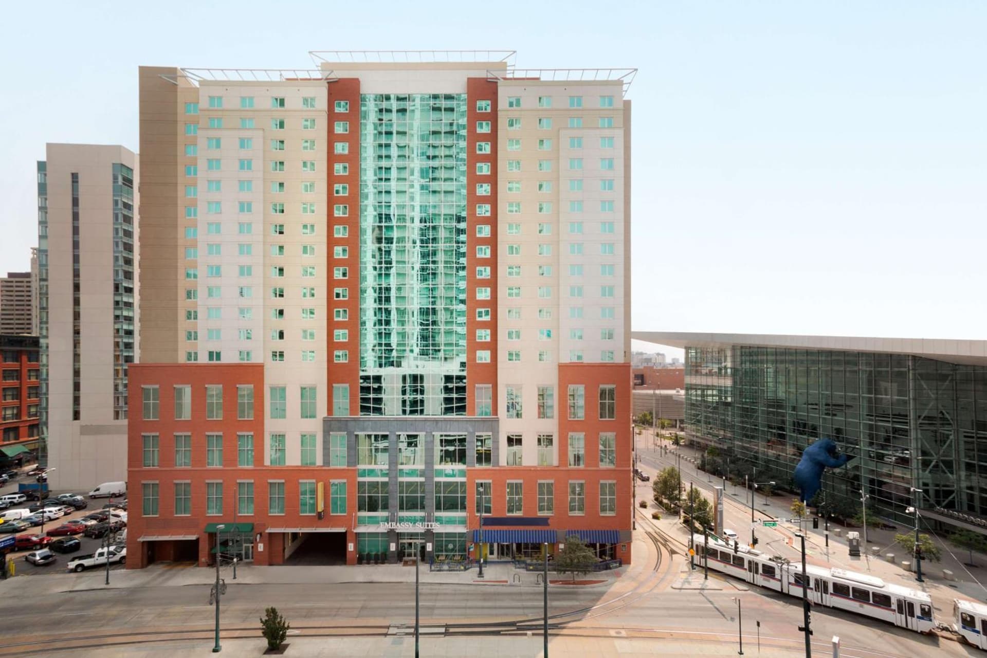 Embassy Suites by Hilton Denver Downtown Convention Center featured exterior or lobby in Denver, CO — similar hotel