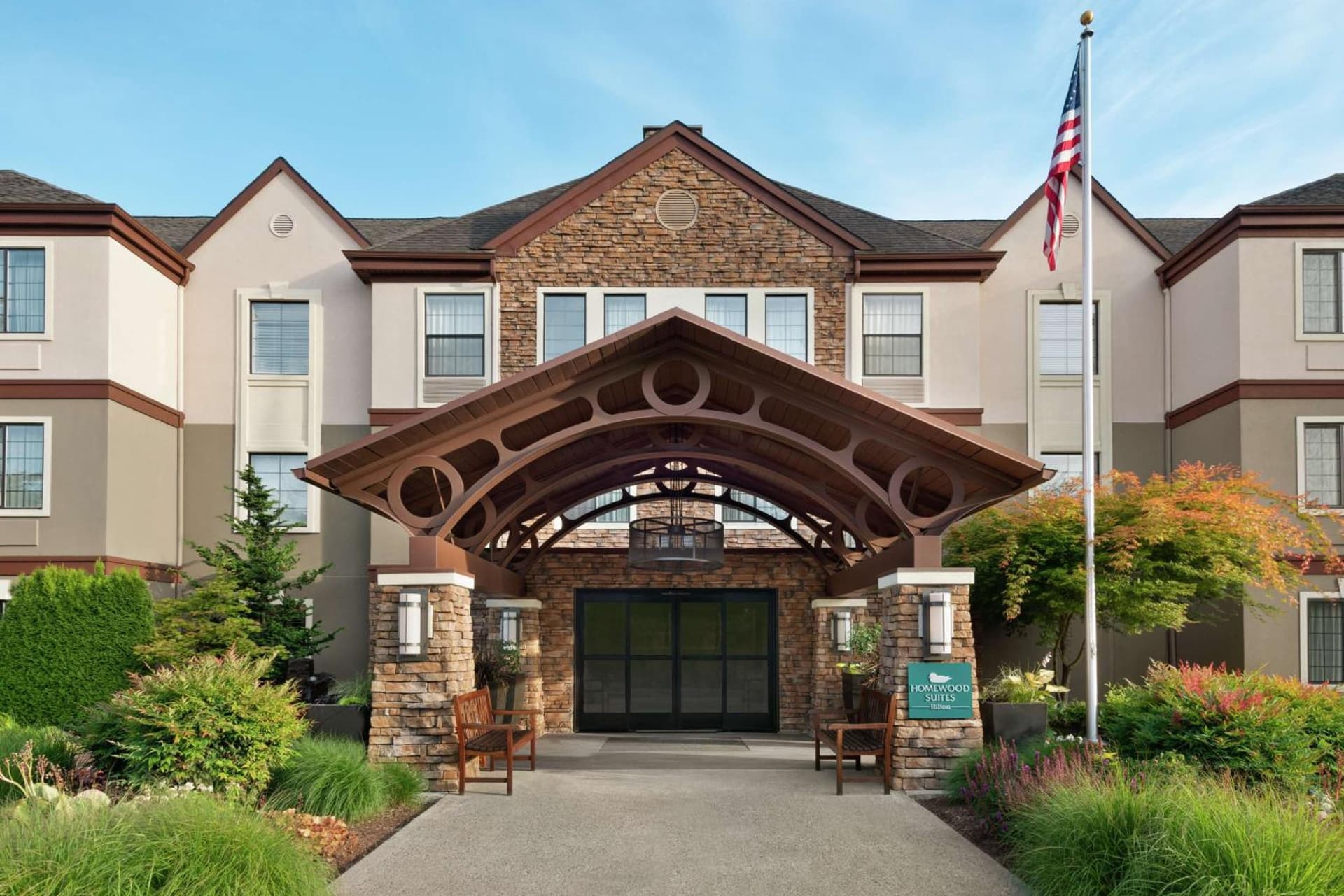 Homewood Suites by Hilton Portland Airport featured exterior or lobby in Portland, OR — similar hotel