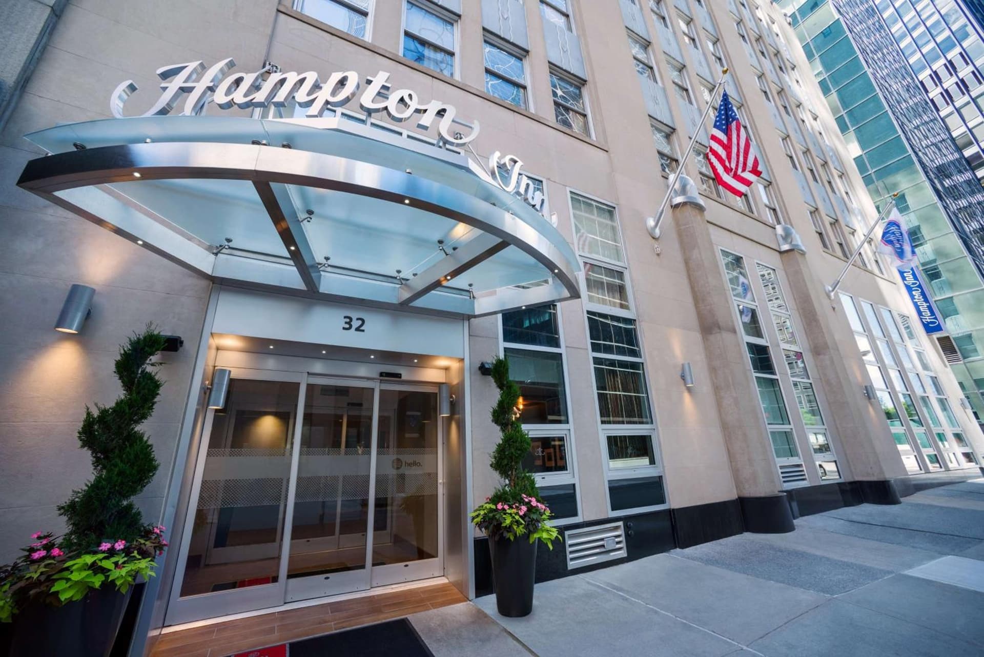 Hampton Inn Manhattan/Downtown- Financial District featured exterior or lobby in New York, NY — similar hotel