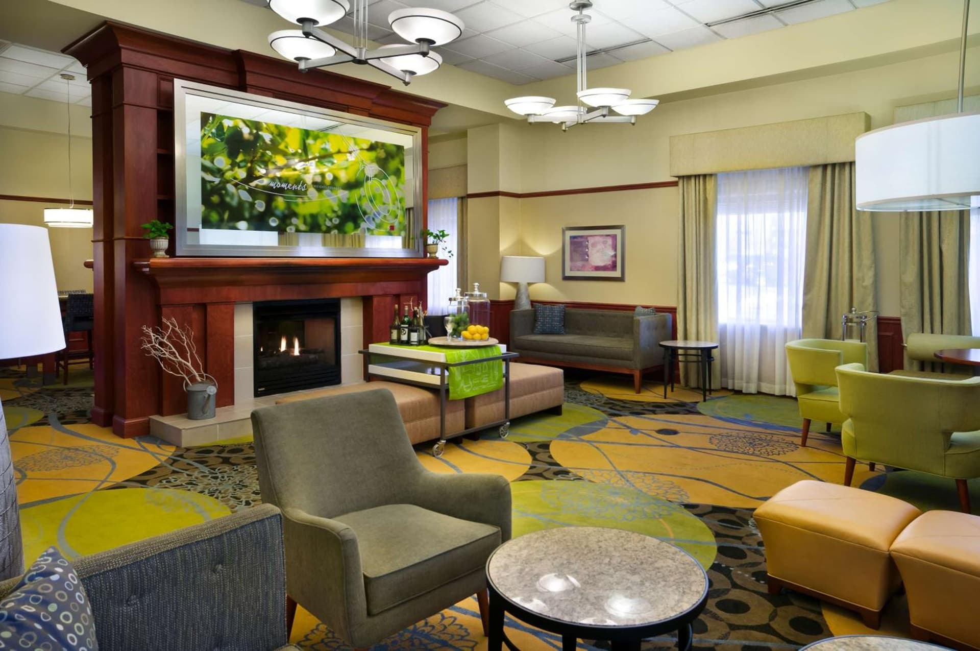 Hilton Garden Inn Detroit Downtown interior in Detroit, MI — gallery photo 2