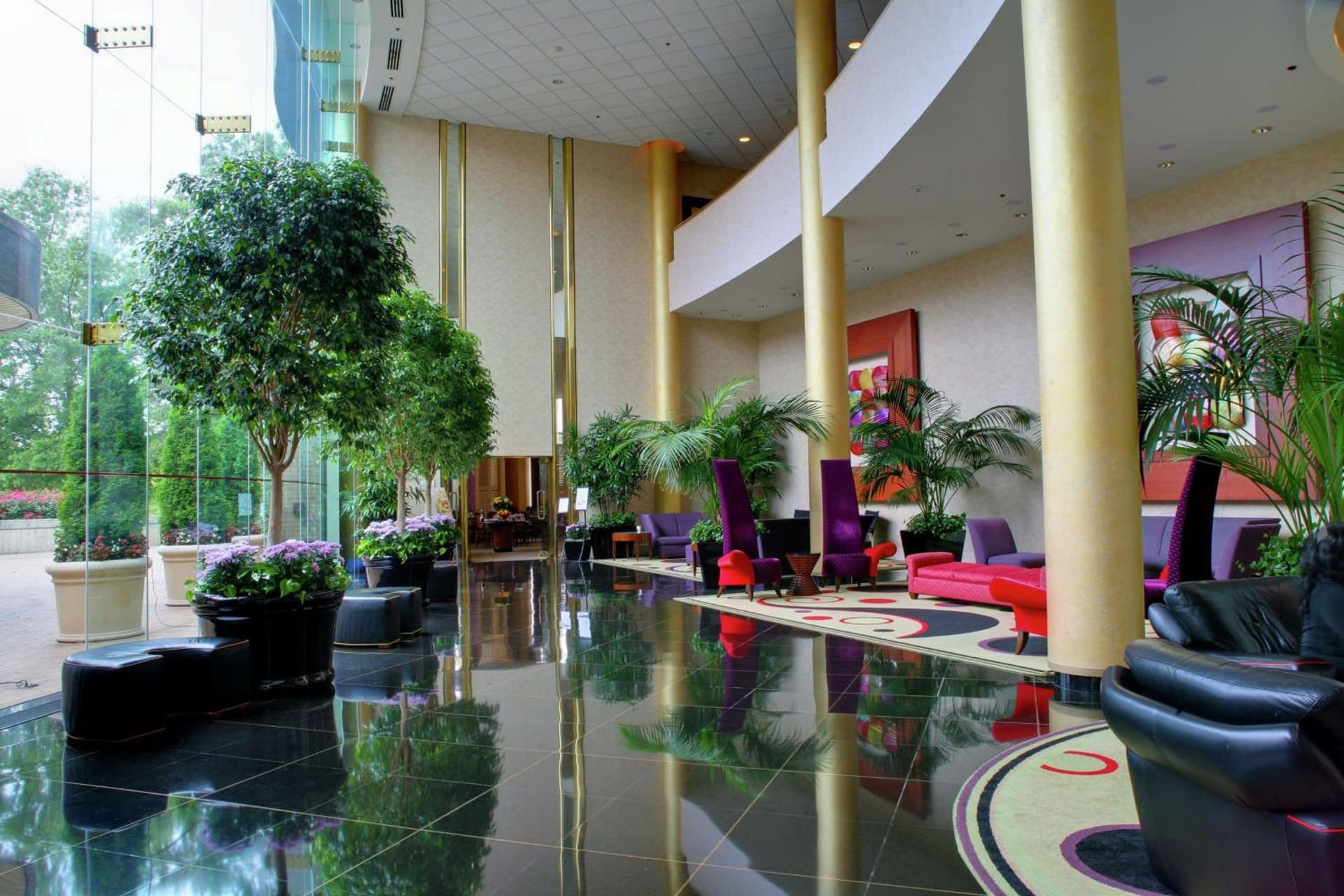 DoubleTree by Hilton Washington Dulles Airport property views in Herndon, VA — gallery photo 3