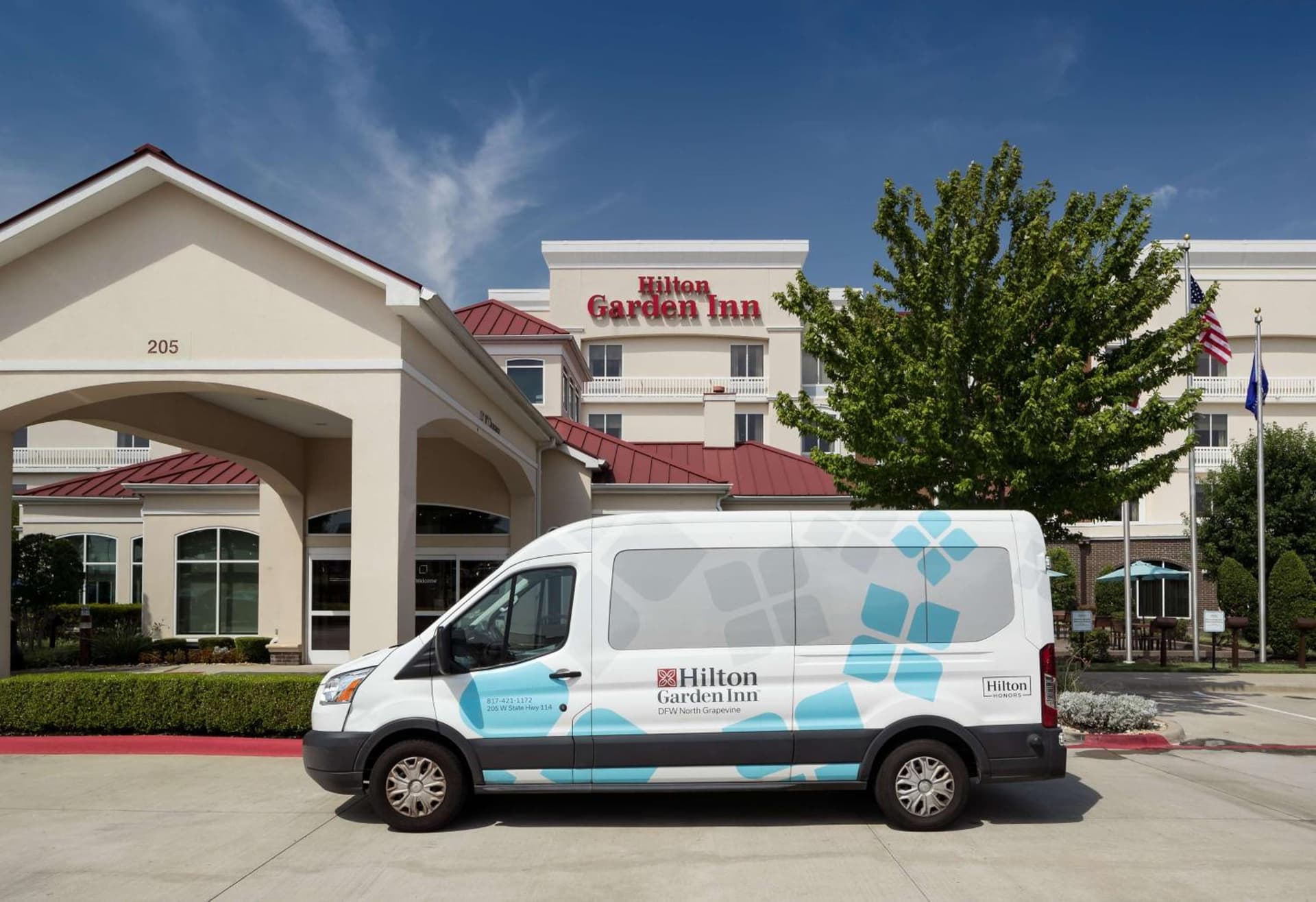 Hilton Garden Inn DFW North Grapevine property views in Grapevine, TX — gallery photo 3
