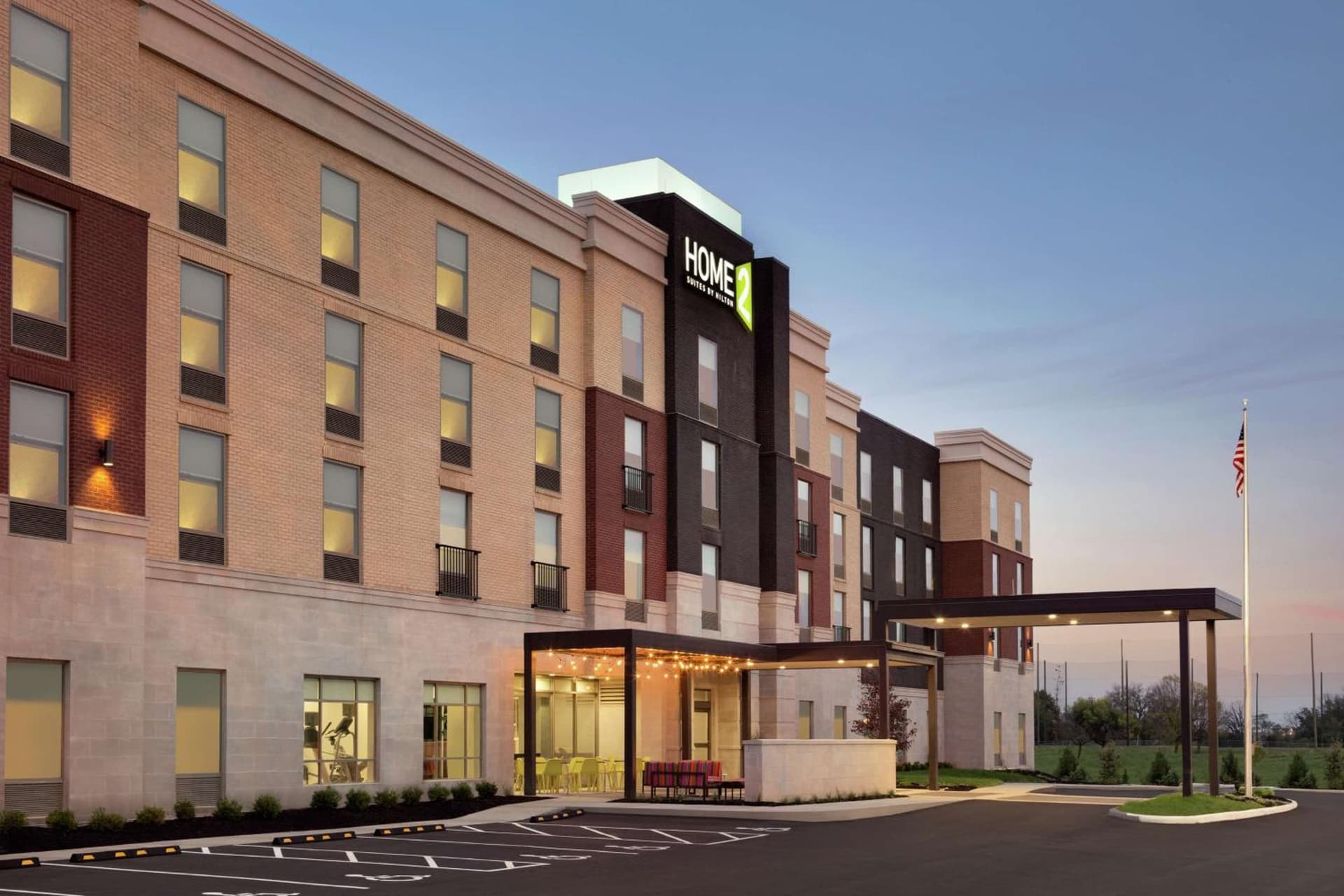 Home2 Suites By Hilton Florence Cincinnati Airport South property views in Florence, KY — gallery photo 3