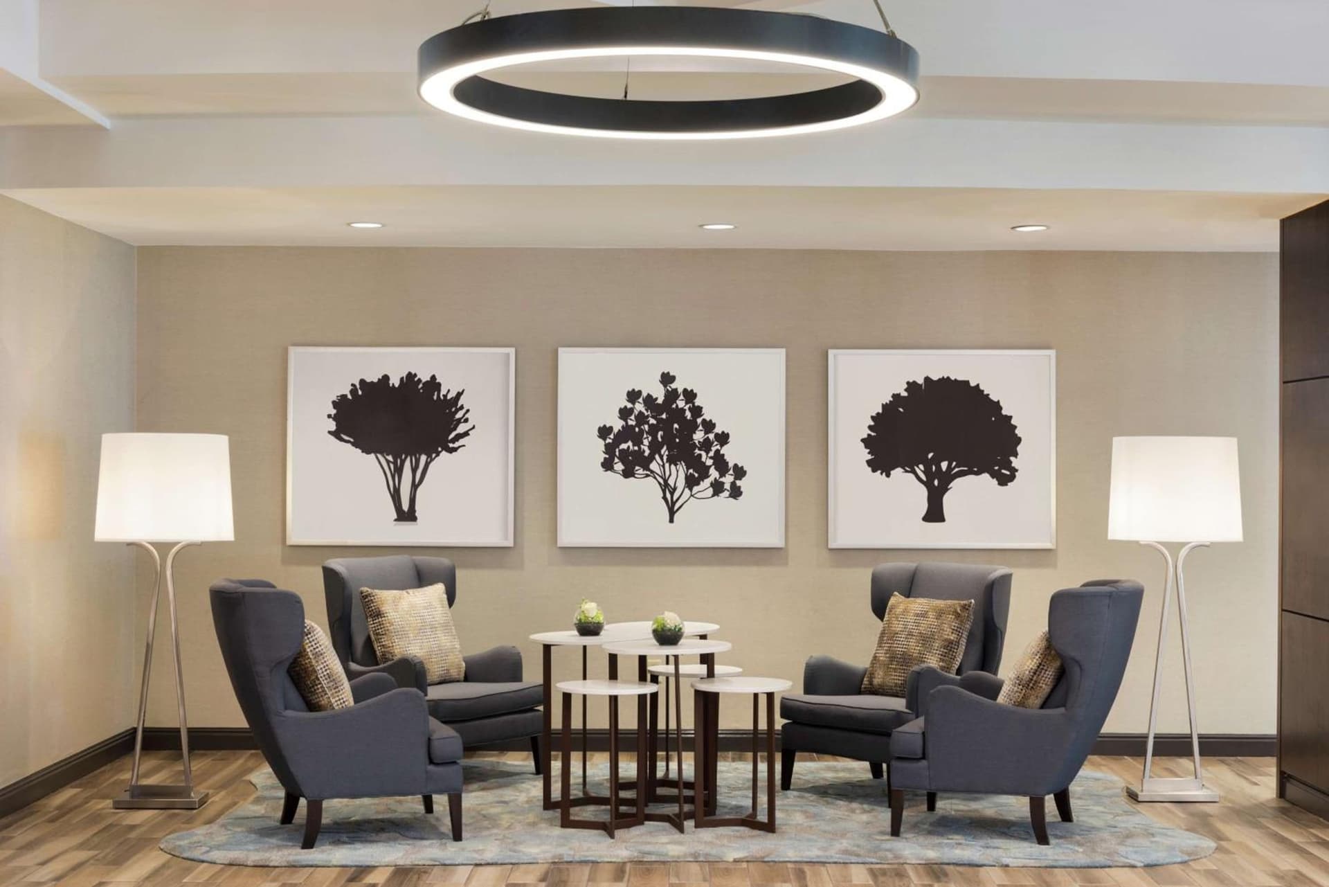 Embassy Suites by Hilton Atlanta Alpharetta property views in Alpharetta, GA — gallery photo 3