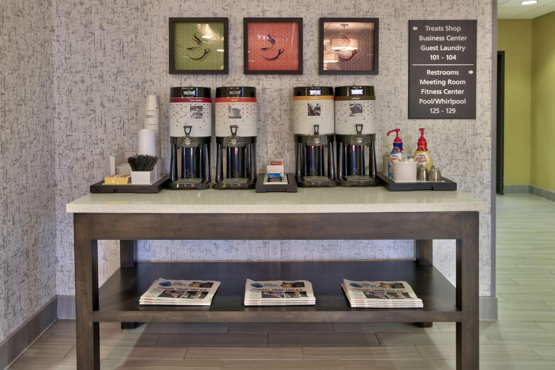 Hampton Inn & Suites Albuquerque Airport property views in Albuquerque, NM — gallery photo 3